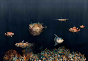 Coordonné Naturae Deep Ocean behang 9500501 behang afbeelding 1