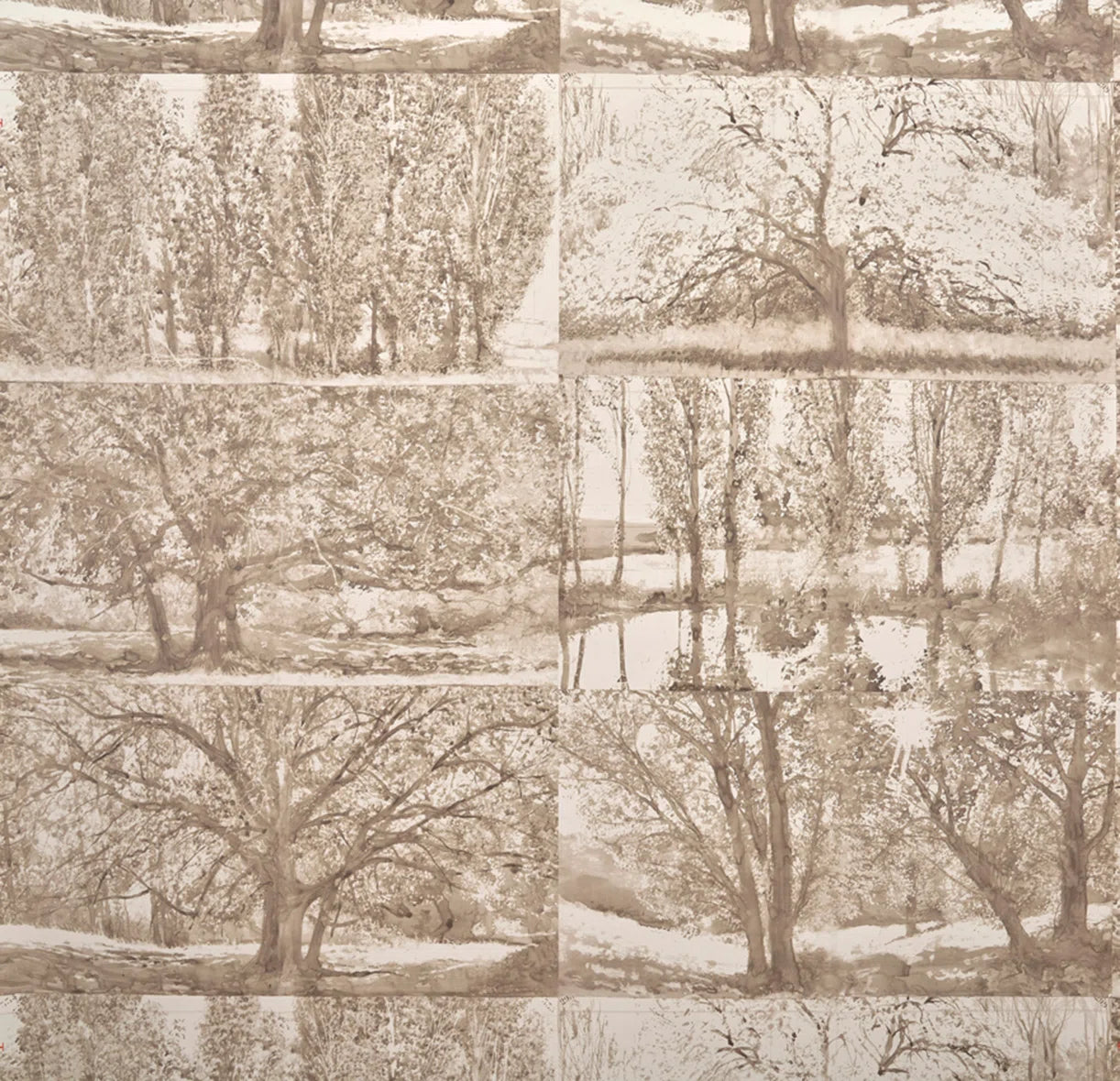 Pierre Frey Arbres et sous bois Behang FP235001 - LAB COLOUR THE WORLD