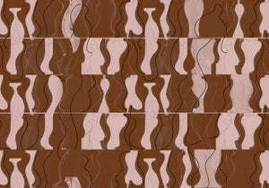 Coordonné Geo Archeological behang A00107 behang afbeelding 1