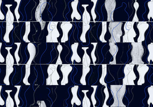 Coordonné Geo Archeological behang A00111 behang afbeelding 1