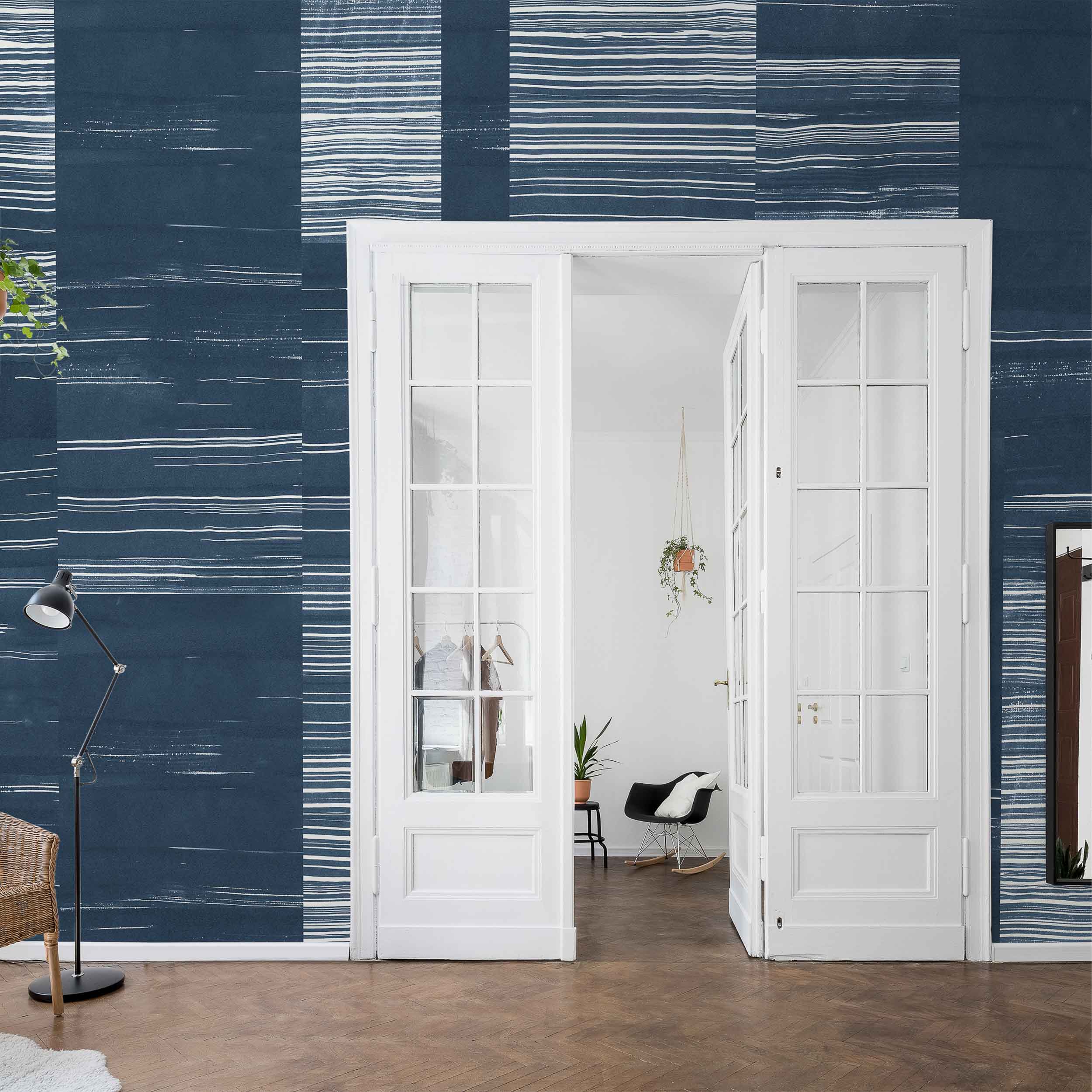 Coordonné Geo Earth Layers behang A00157 sfeer afbeelding 1