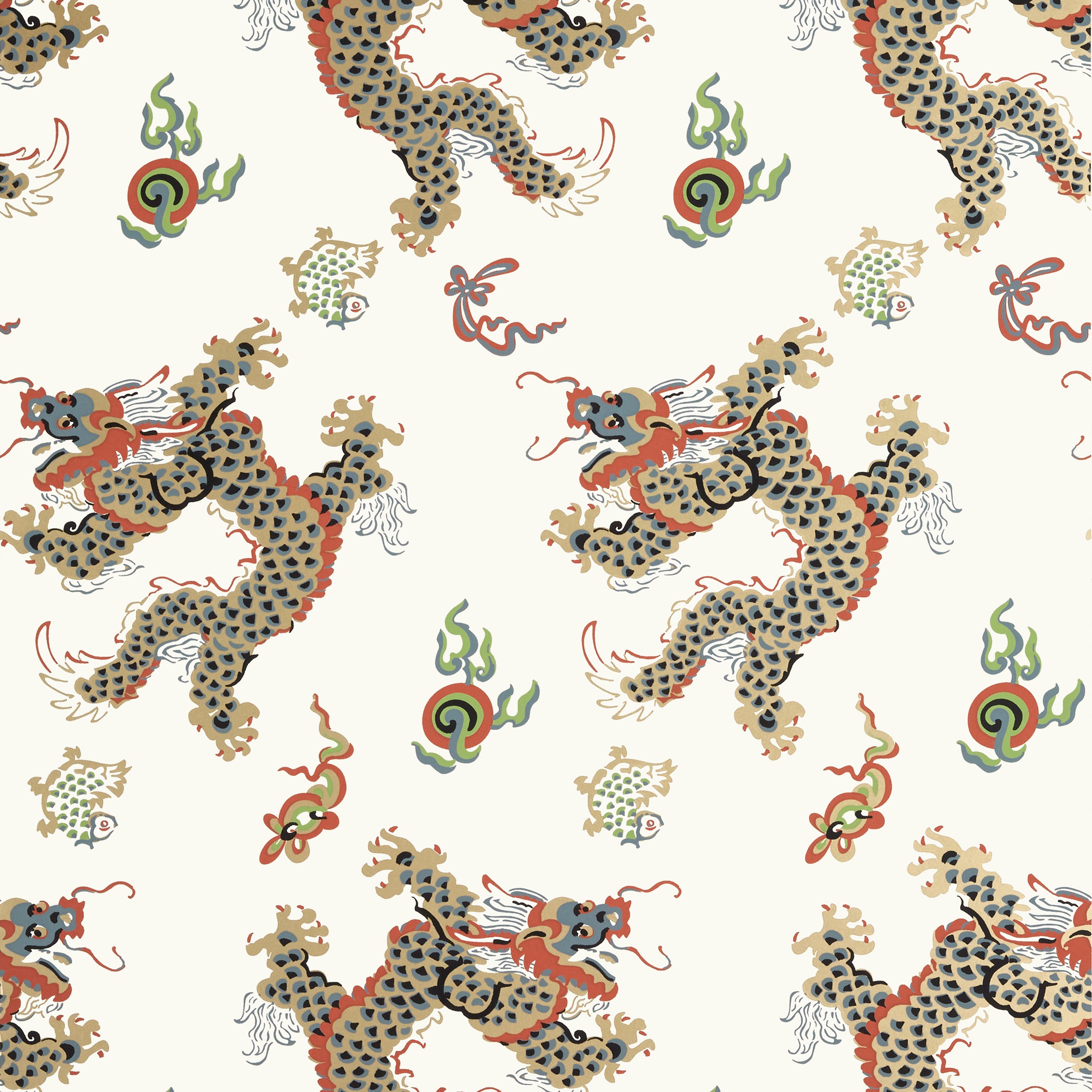 Anna French Dragon Dance Behang AT23183