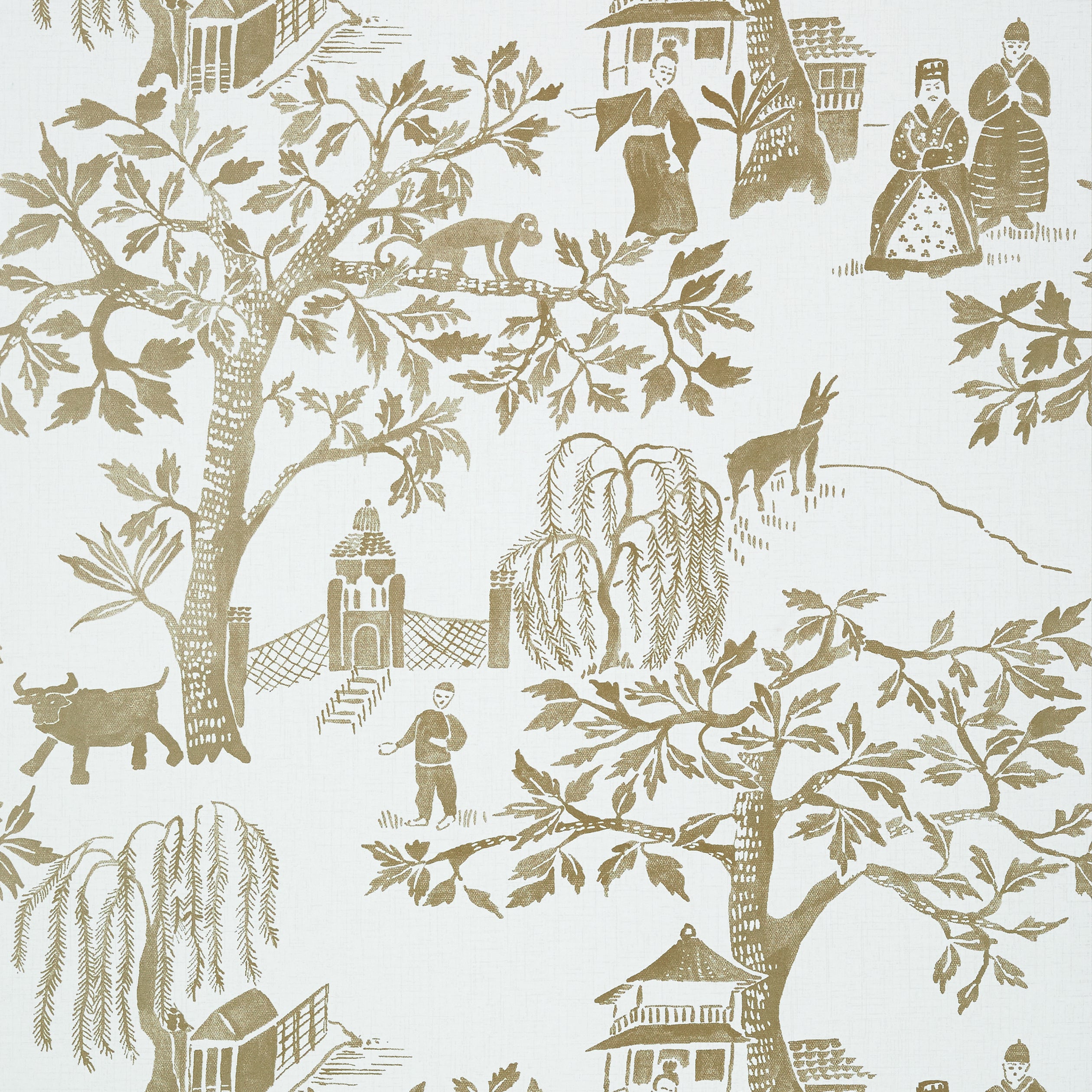 Anna French Willow Wood Behang AT7913