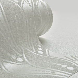 1838 Wallcoverings Astoria Behang 1907-139-04 - Pearl Cream