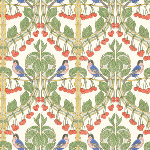 GP & J Baker Birds & Cherries Behang BW45100/4