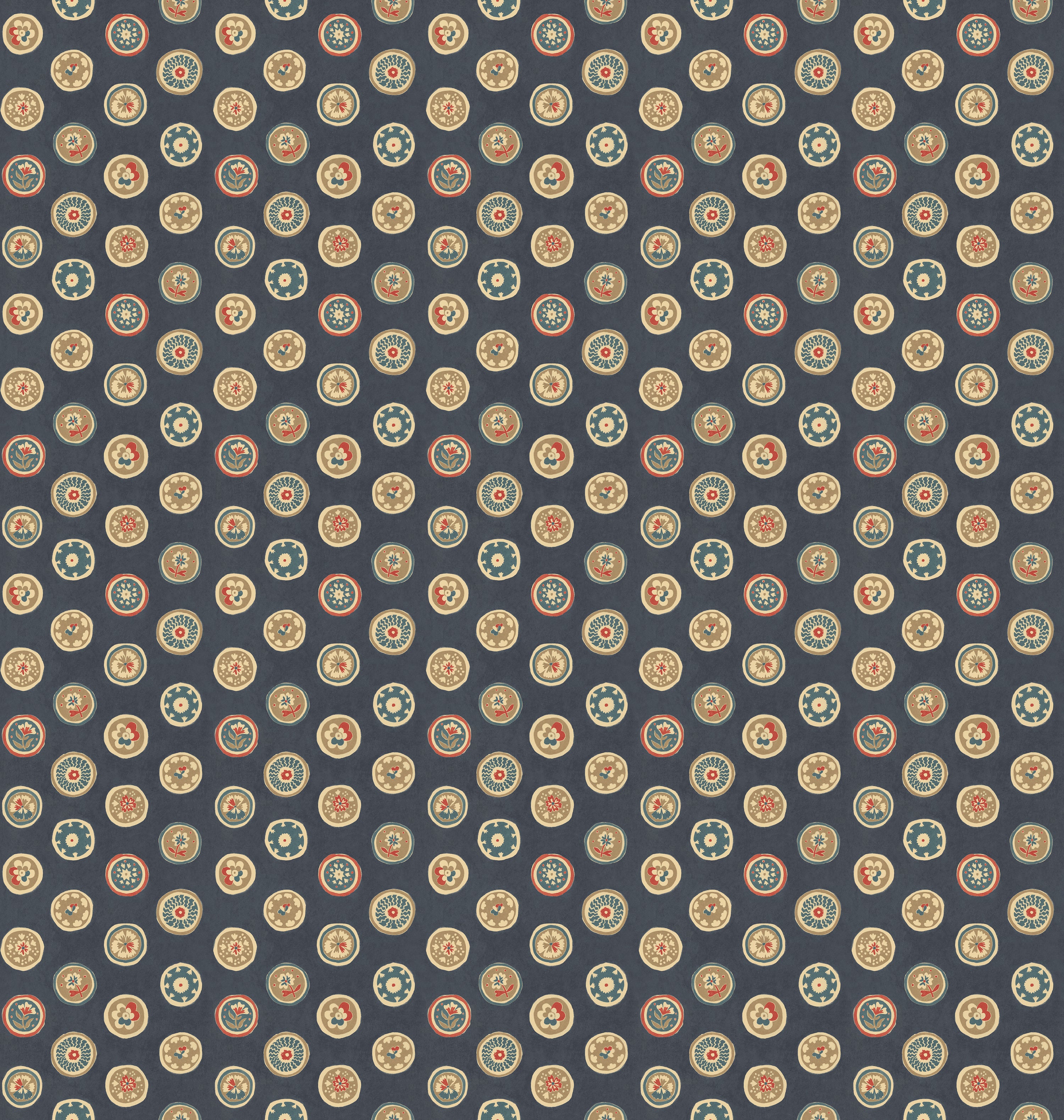 GP & J Baker Court Buttons Behang BW45147/2