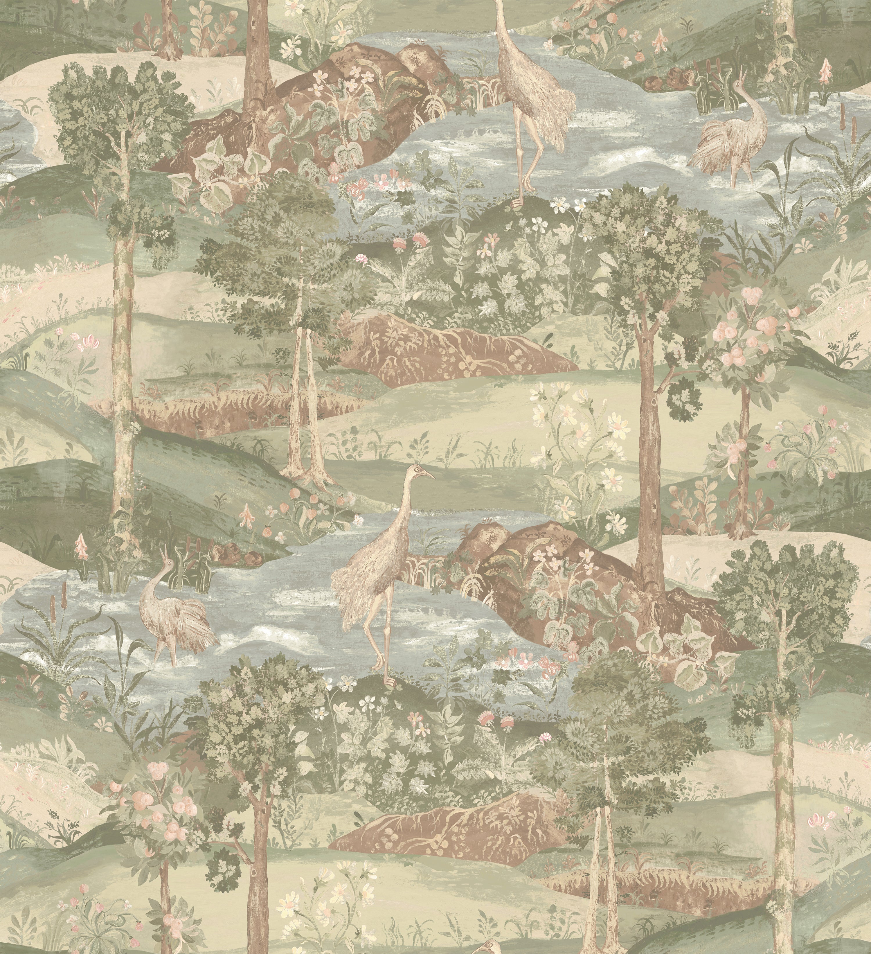GP & J Baker Palace Tapestry Behang BW45151/3