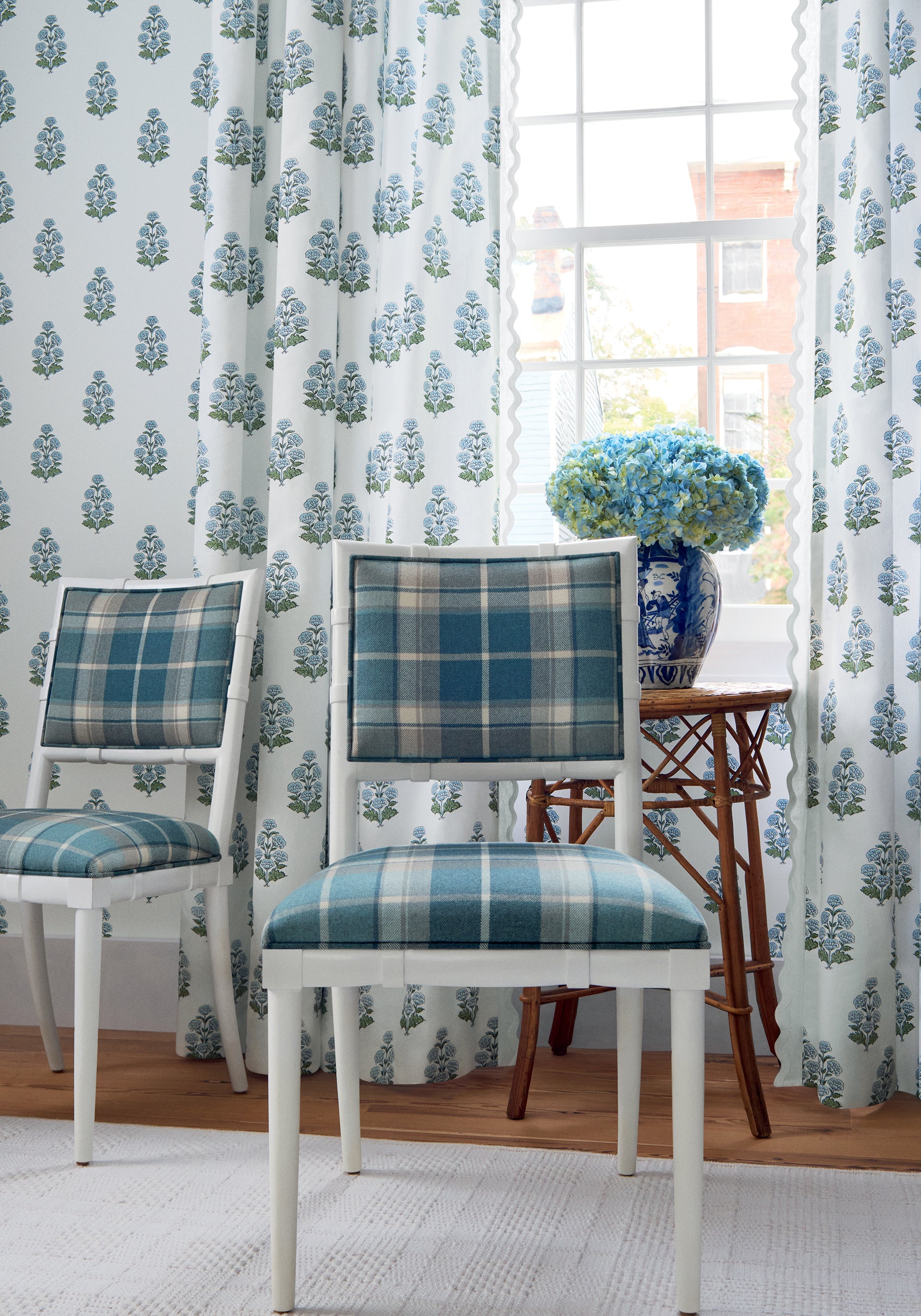 Thibaut Boxwood Audrey Behang T10521 - sfeerbeeld