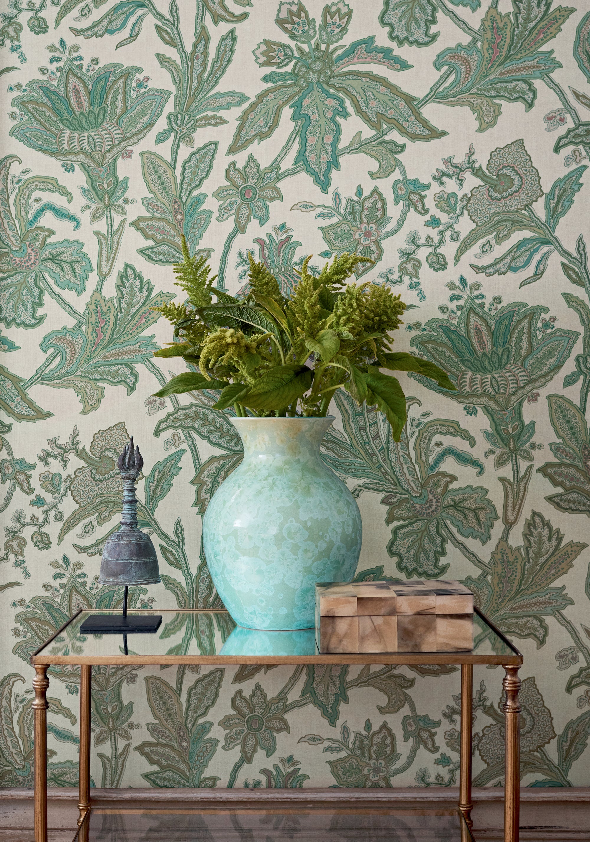 Thibaut Boxwood Breckenridge Behang T10544 - sfeerbeeld