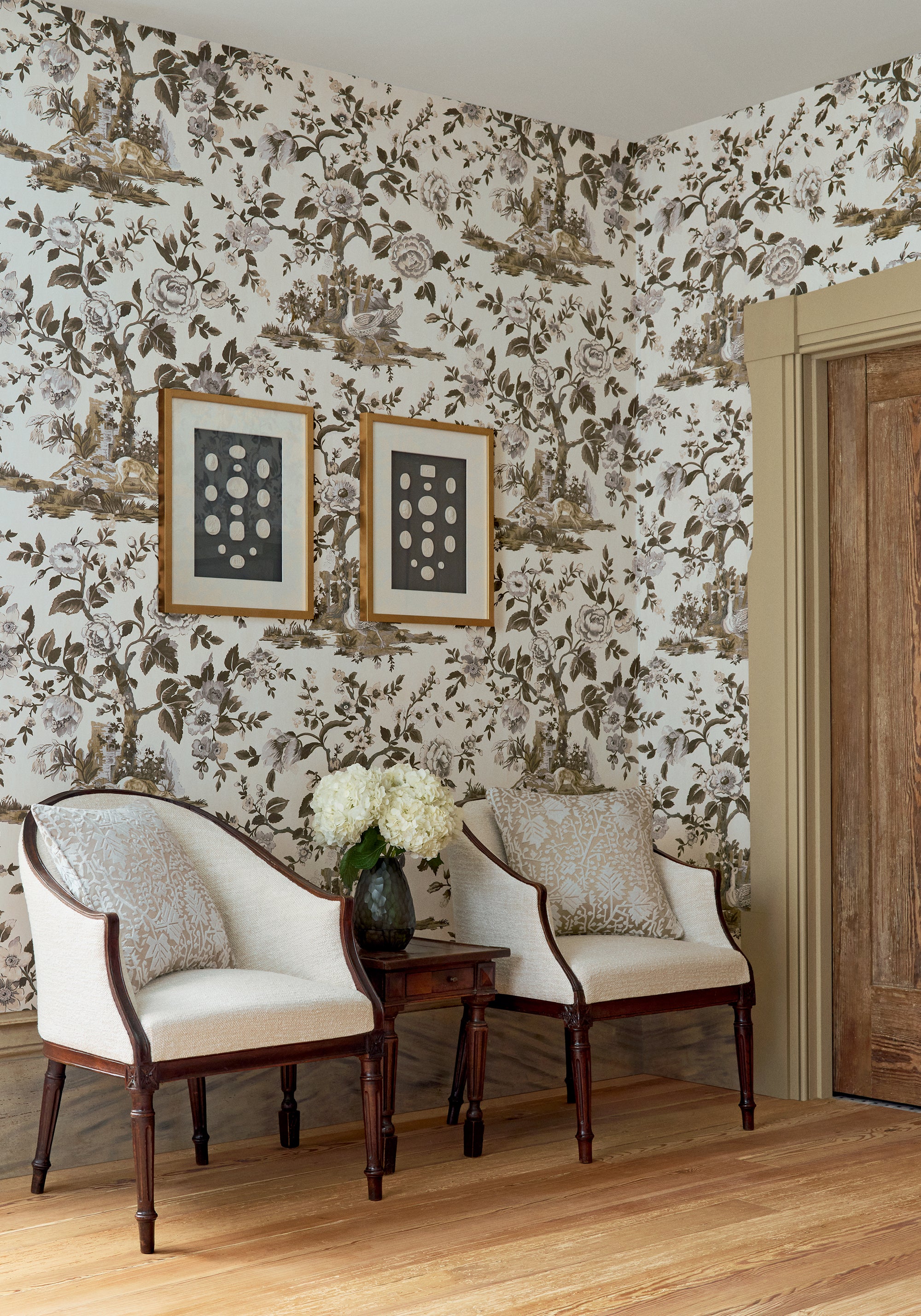 Thibaut Boxwood Forest Lodge Behang TWW10540 - sfeerbeeld