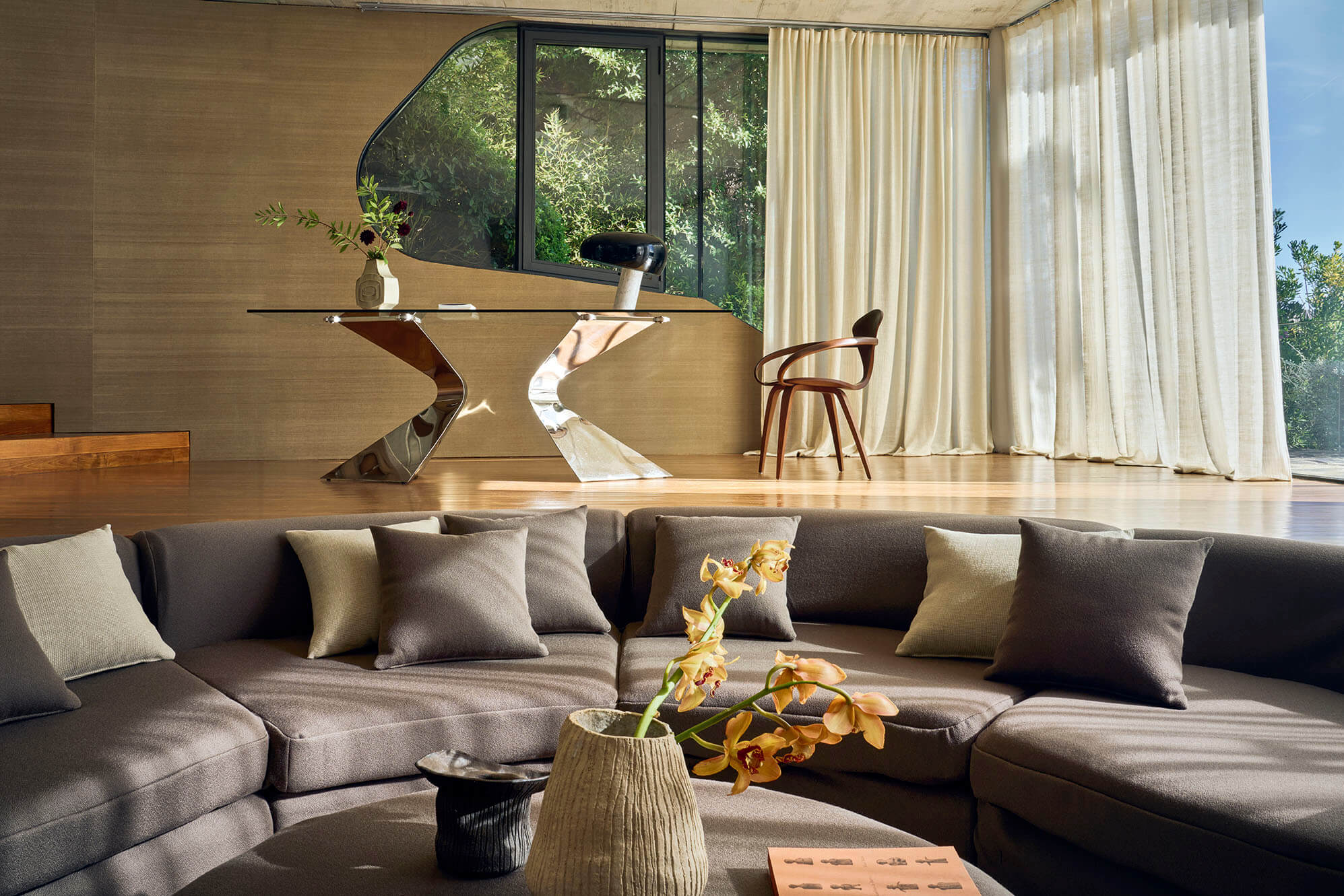 CMO Paris Abaca Lin Behang WAB 15 - Or