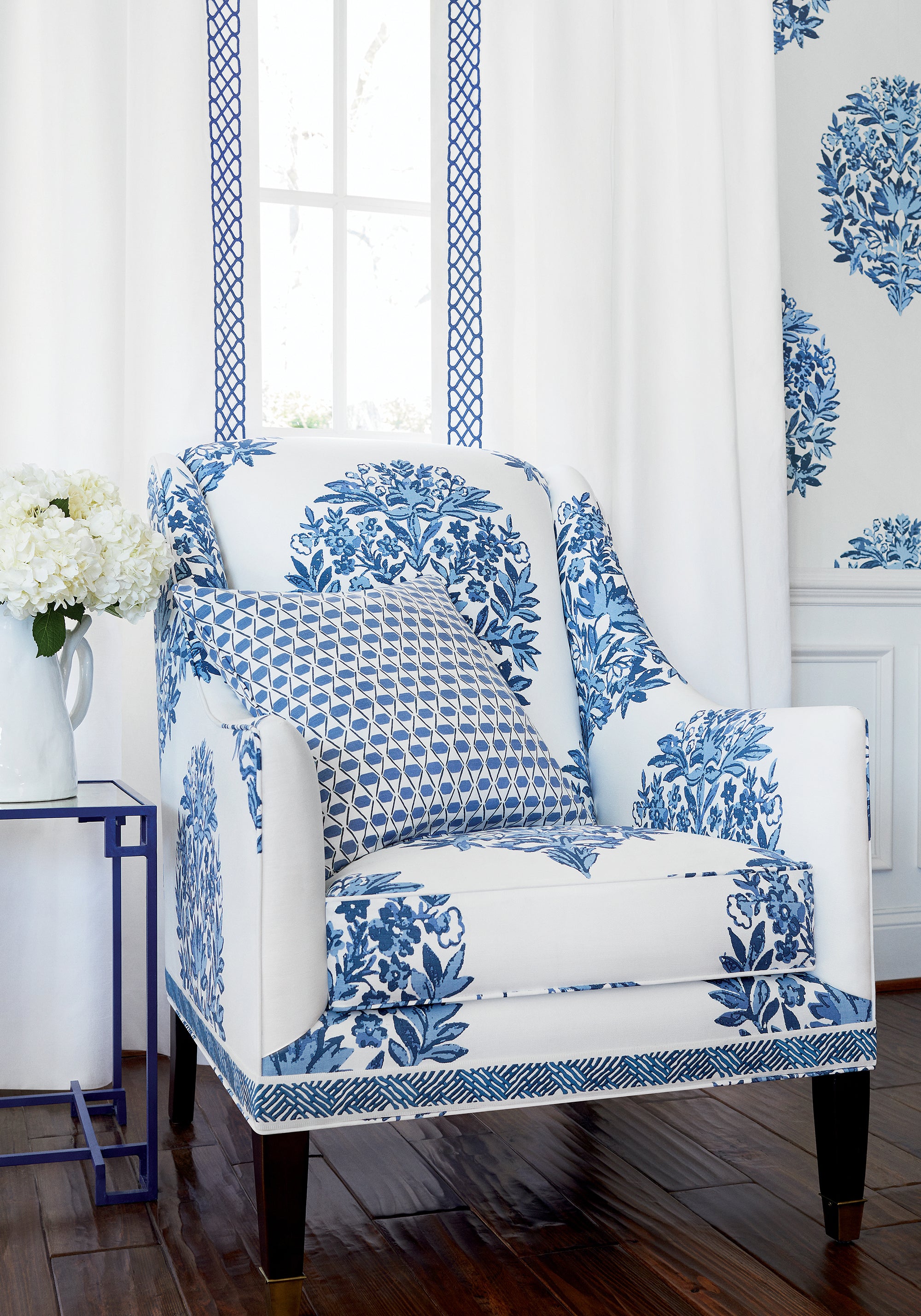 Thibaut Canopy Ridgefield Behang T14322 - sfeerbeeld