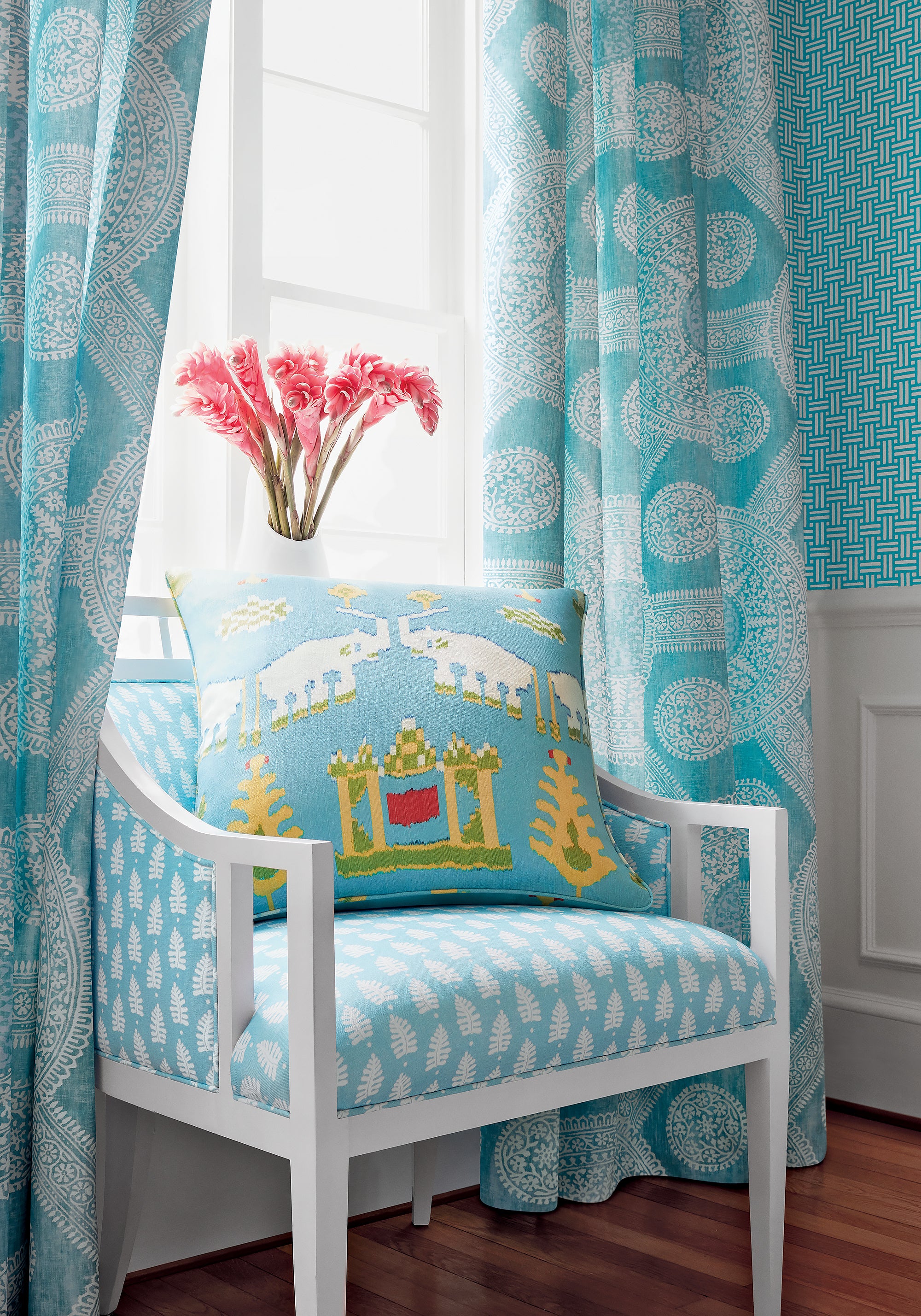 Thibaut Ceylon Piermont Behang T10622 - sfeerbeeld