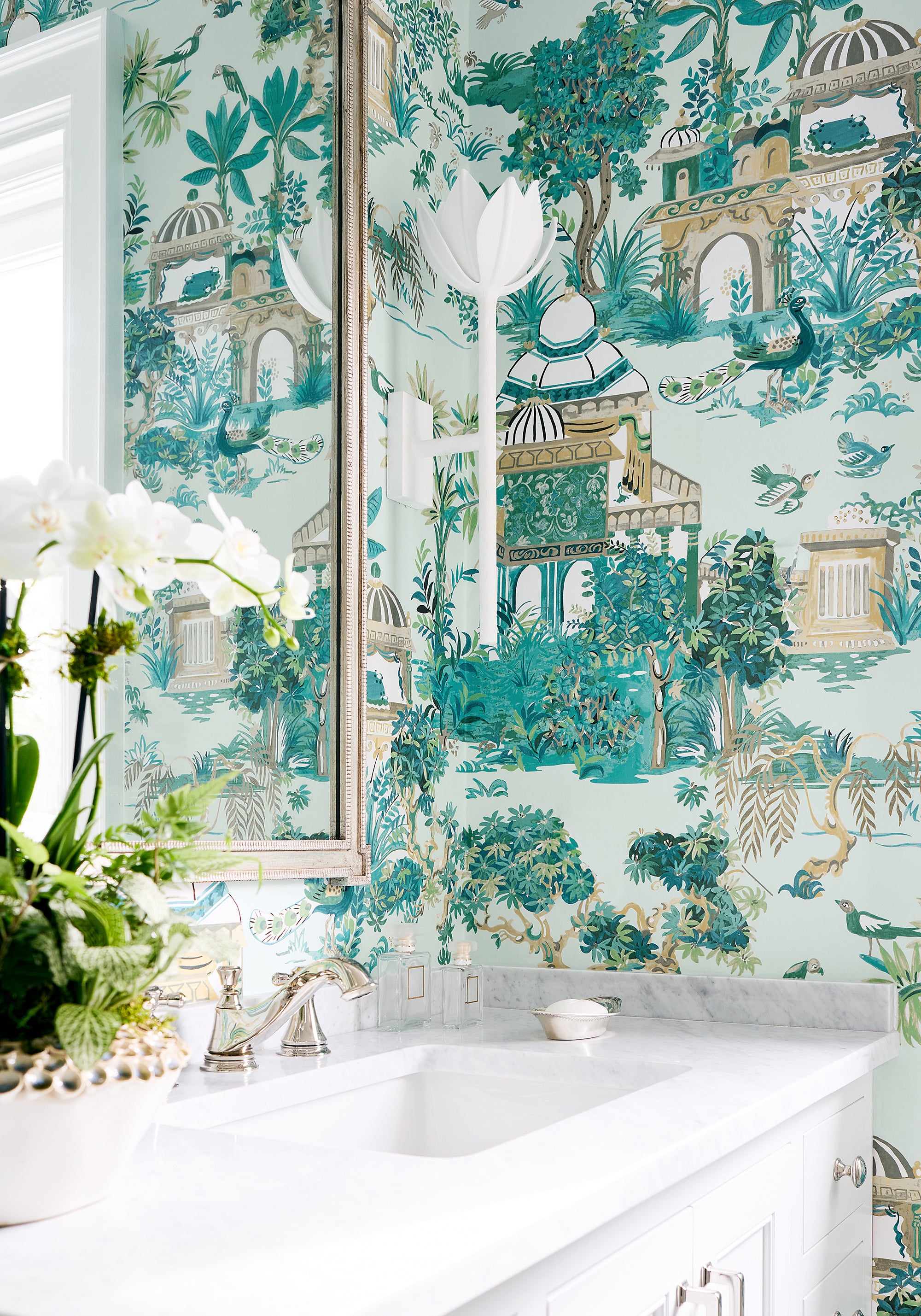 Thibaut Eden Mystic Garden Behang T20826 - sfeerbeeld