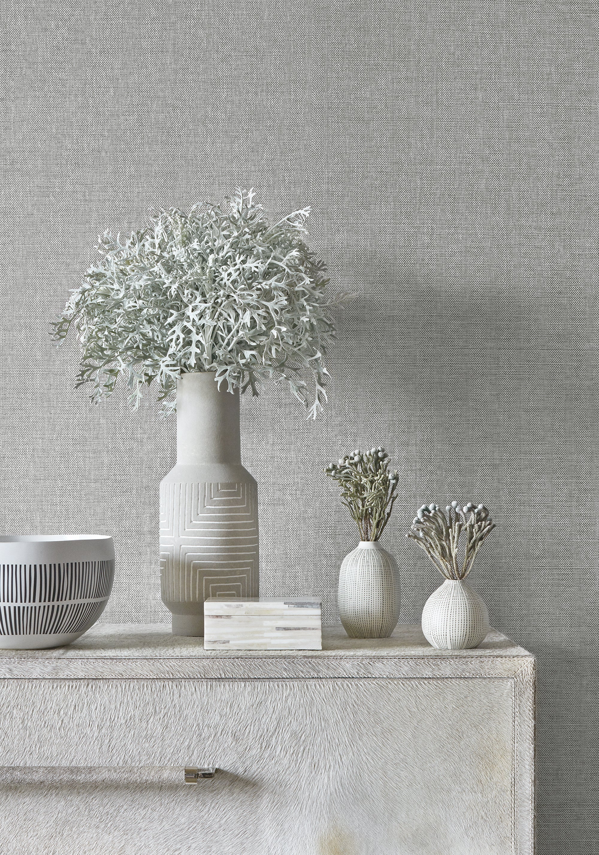 Thibaut Grasscloth Resource 5 Paper Linen Behang T24130 - sfeerbeeld
