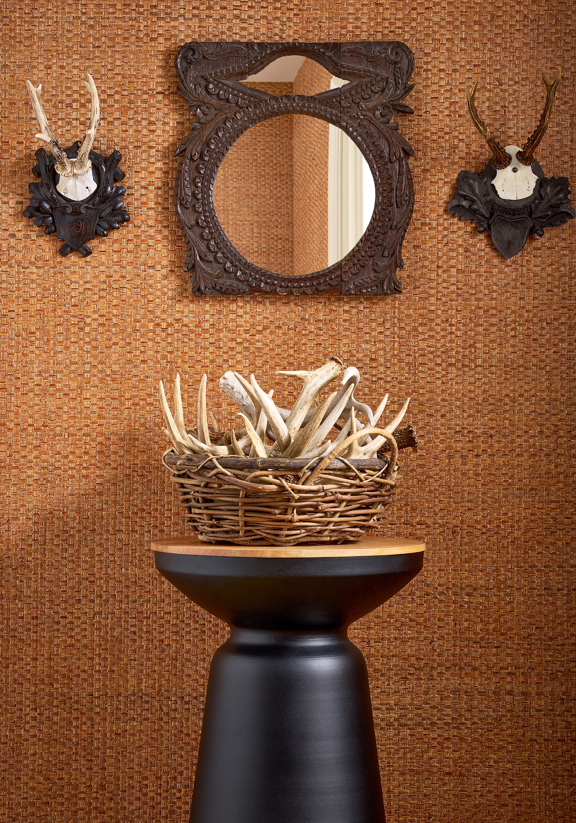 Thibaut Grasscloth Resource 6 Lauderdale Behang T19606 - sfeerbeeld