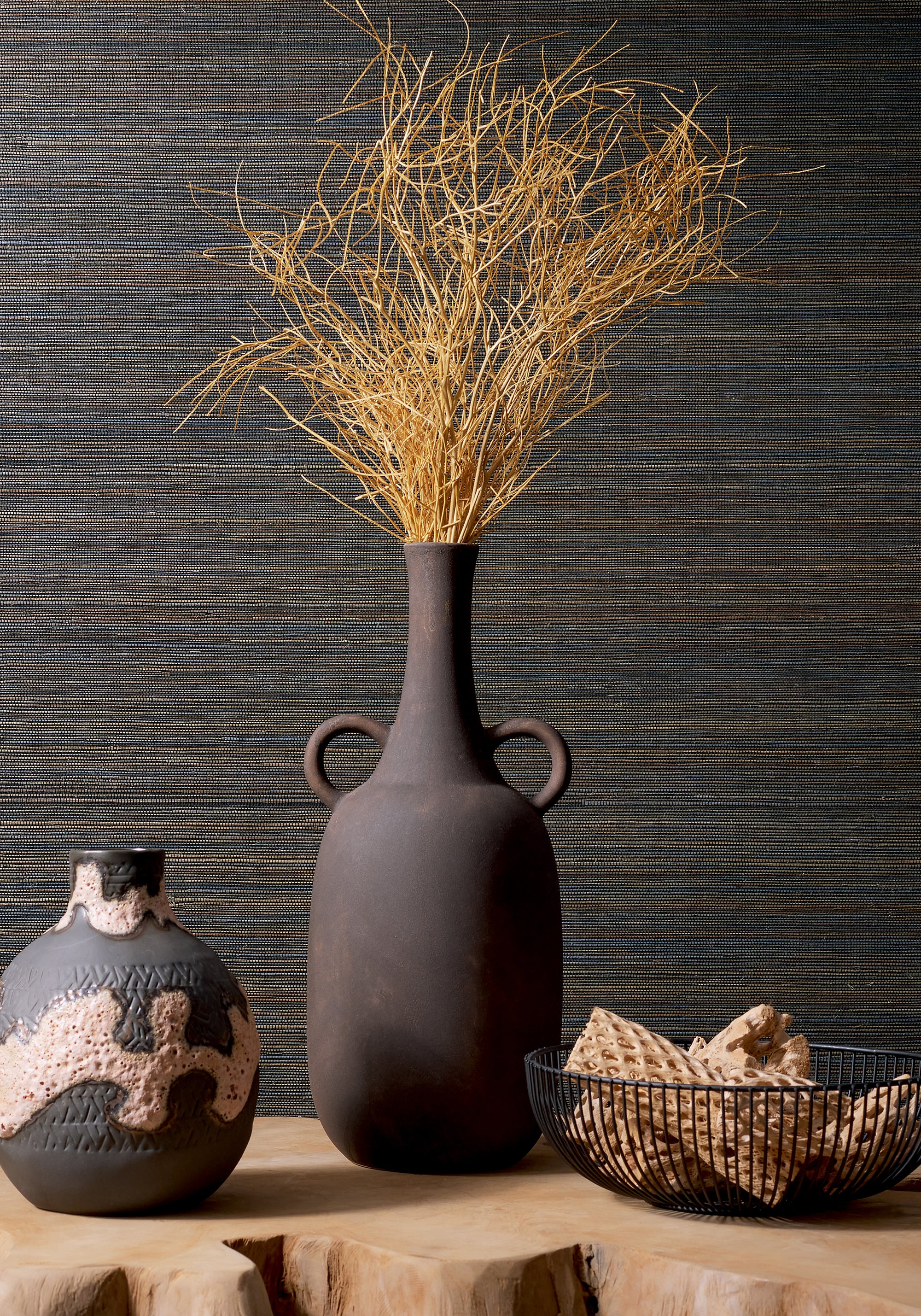 Thibaut Grasscloth Resource 6 Windward Sisal Behang T19669 - sfeerbeeld