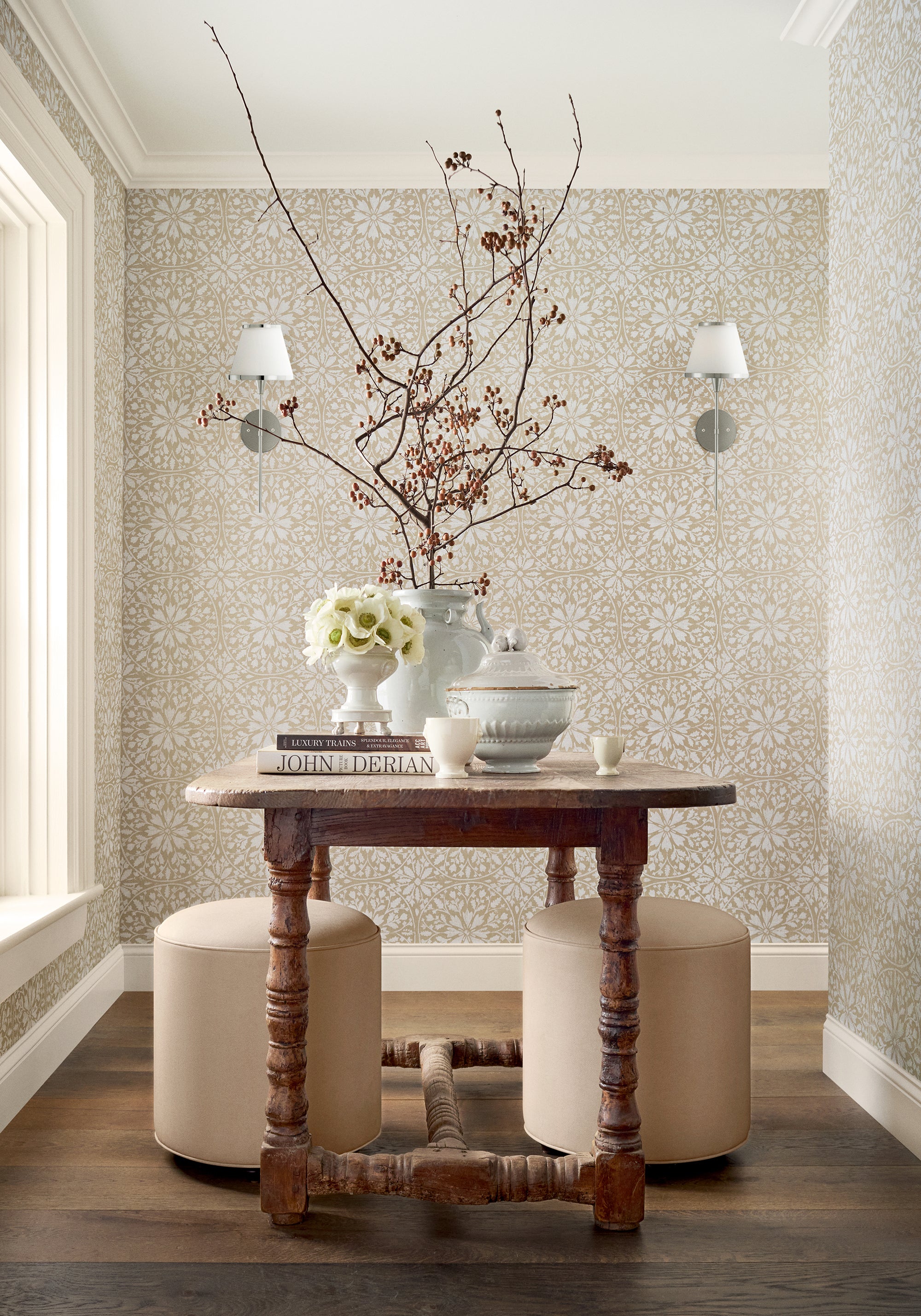 Thibaut Grasscloth Resource 7 New England Behang T10381 - sfeerbeeld