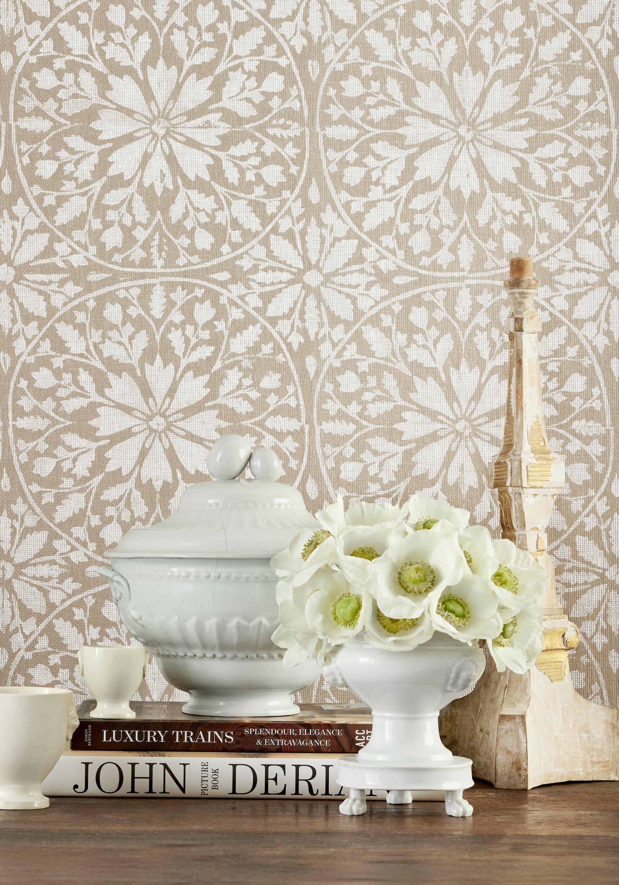 Thibaut Grasscloth Resource 7 New England Behang T10381 - sfeerbeeld