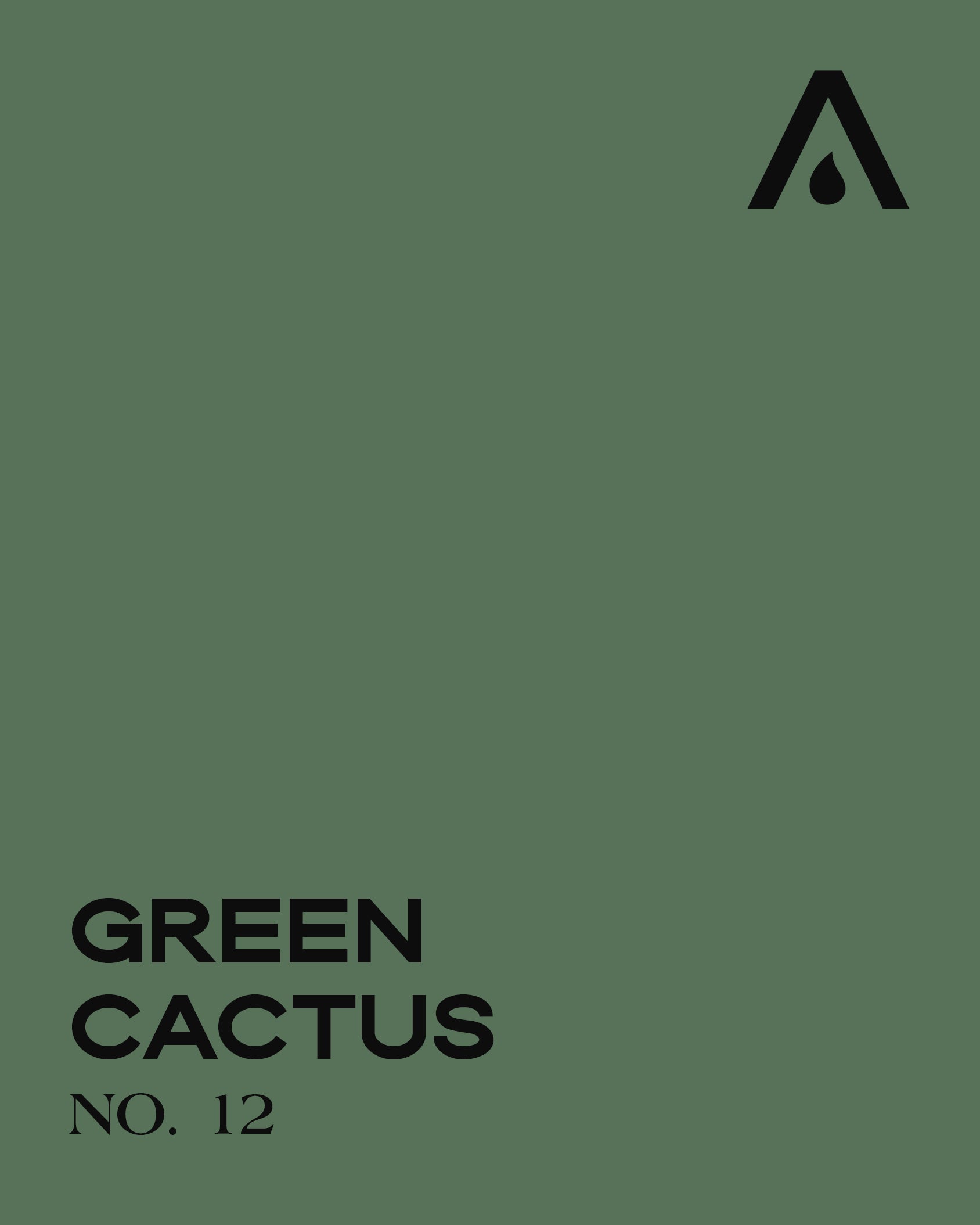 GREEN CACTUS NO. 12