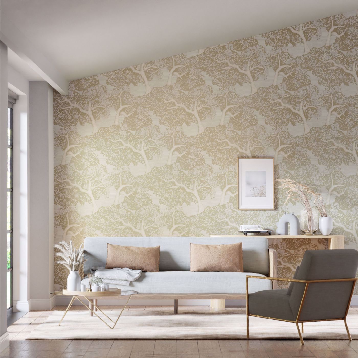 Harlequin Eternal Oak Wide Width Behang 113022 — LAB COLOUR THE WORLD