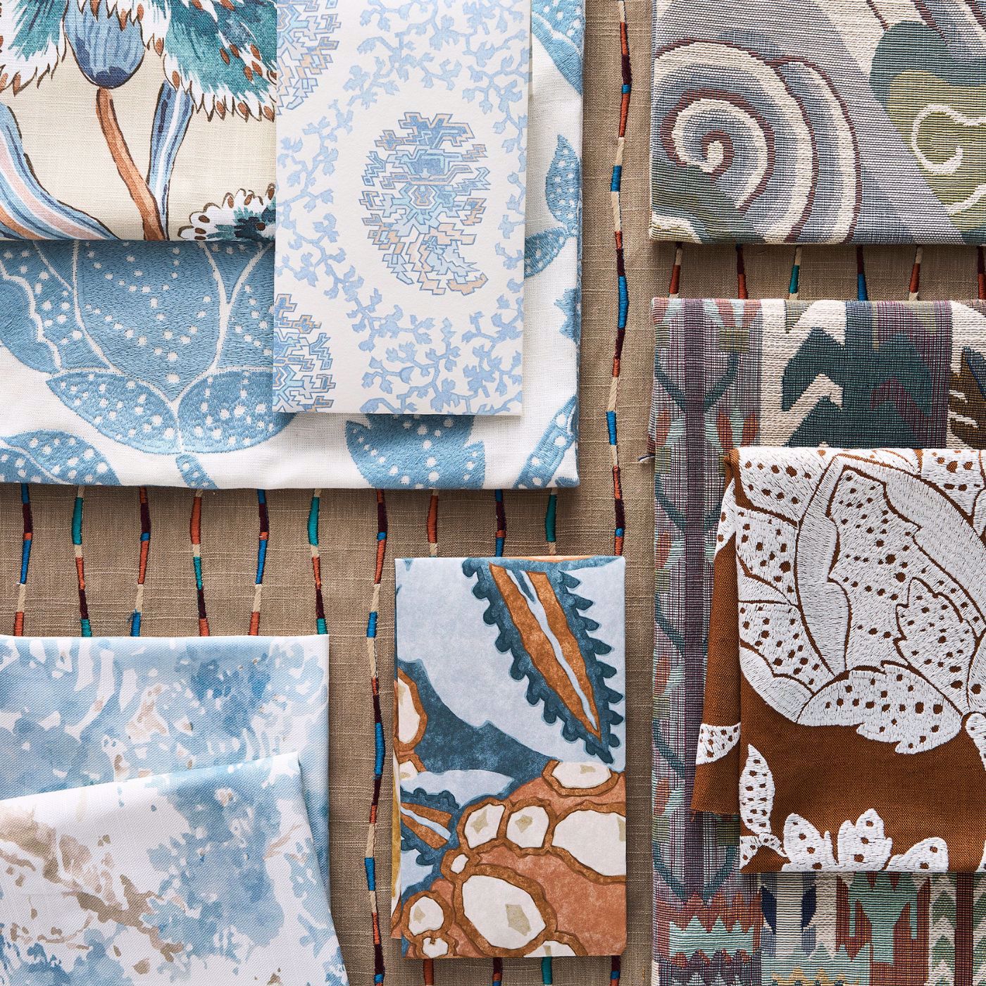 Harlequin Paisley Behang 113347 — LAB COLOUR THE WORLD