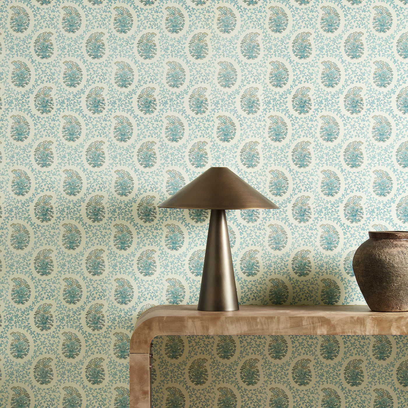 Harlequin Paisley Behang 113347 — LAB COLOUR THE WORLD