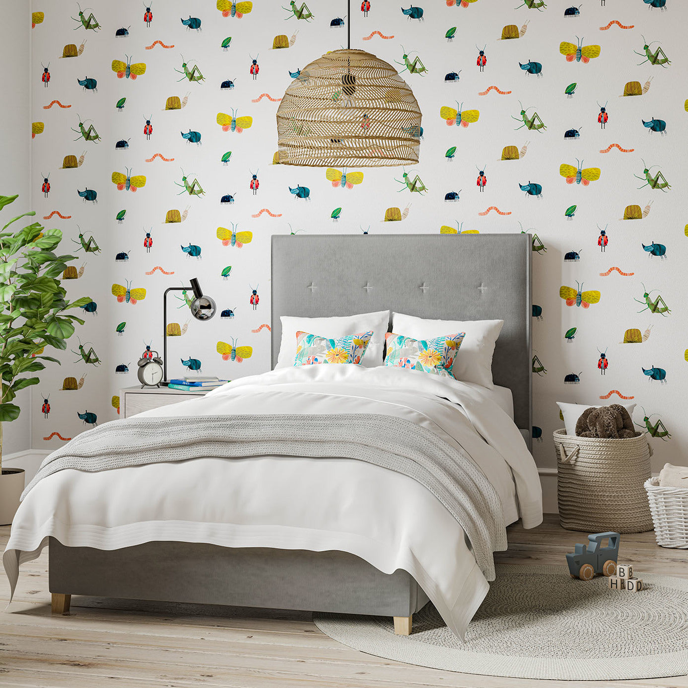 Harlequin Garden Friends Behang 112635 — LAB COLOUR THE WORLD