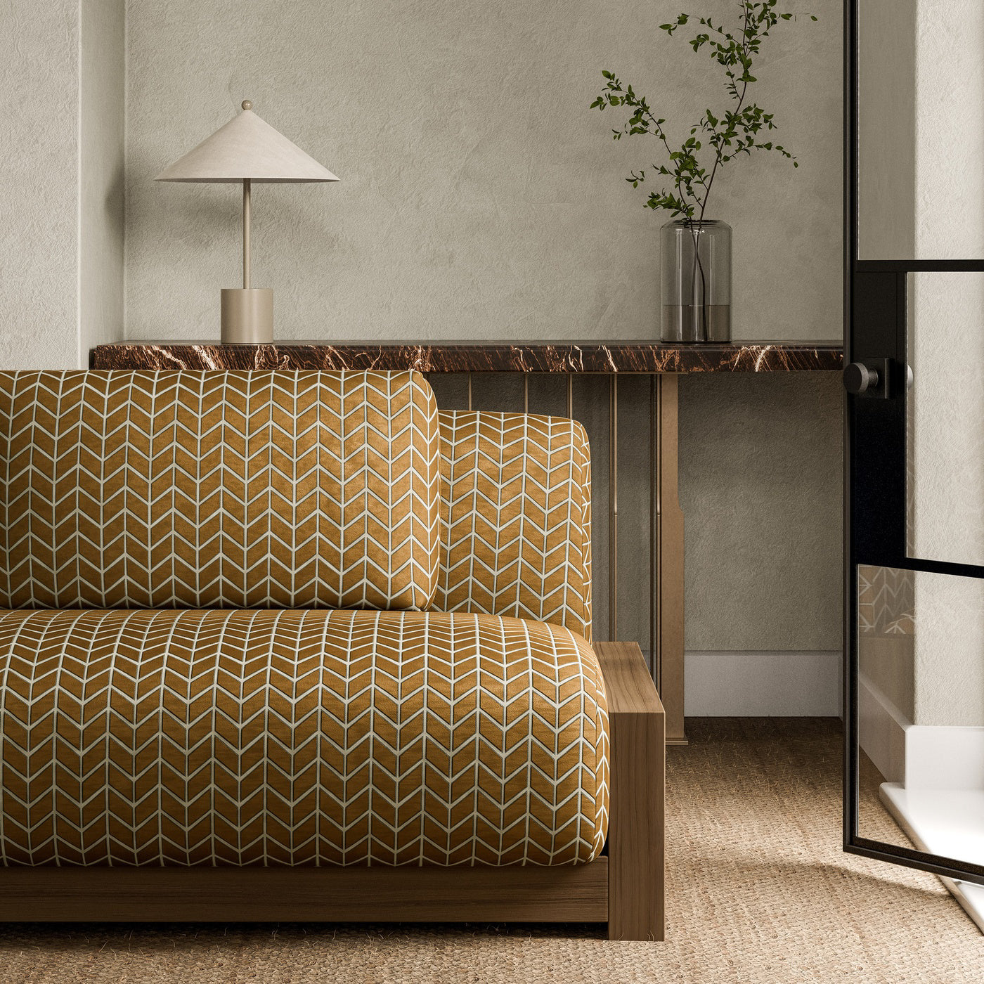 Harlequin Lotus Wide Width Behang 110877 — LAB COLOUR THE WORLD