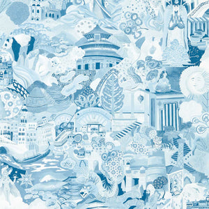 Harlequin Journey of Discovery Wide Width Behang 112920 — LAB COLOUR THE WORLD