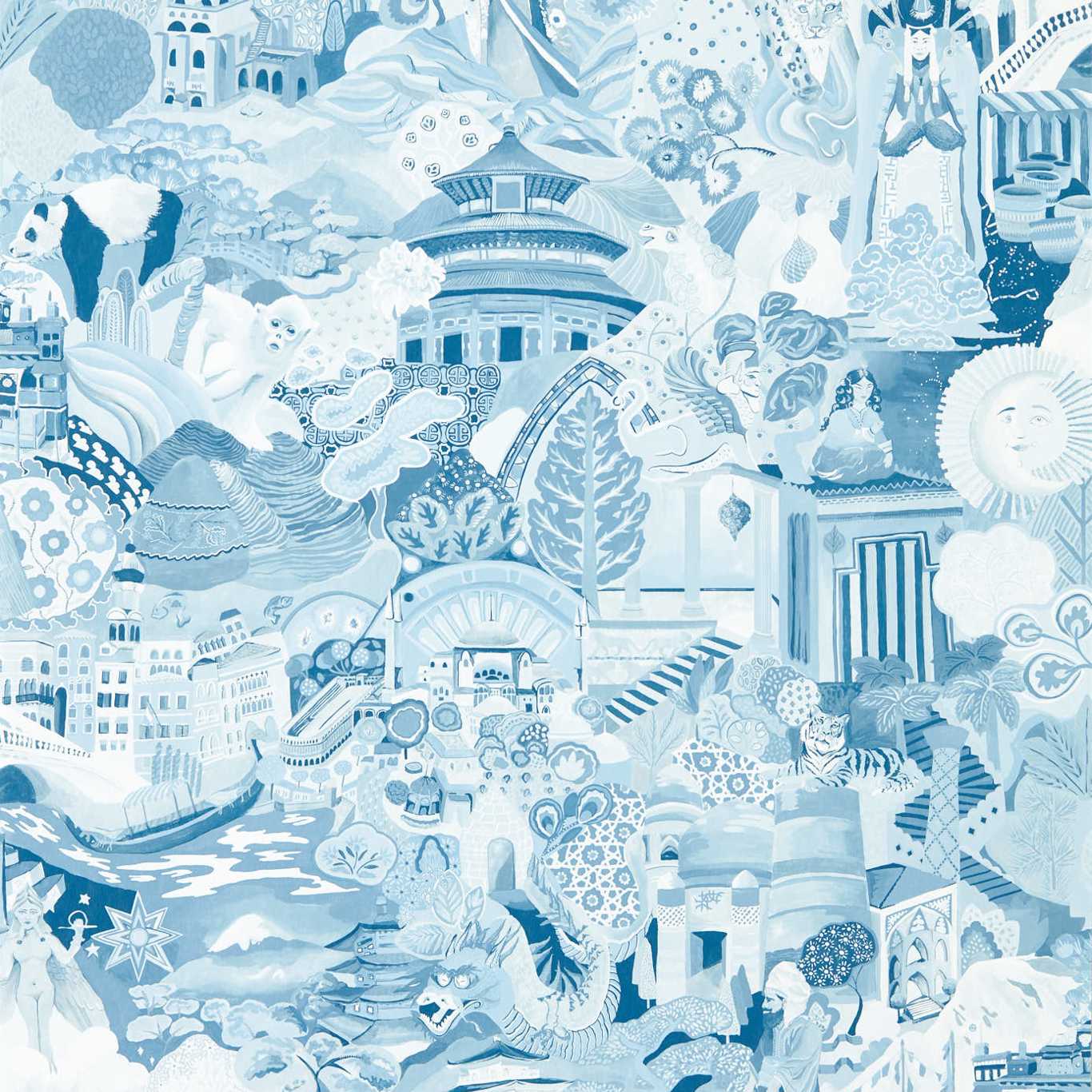 Harlequin Journey of Discovery Wide Width Behang 112920 — LAB COLOUR THE WORLD