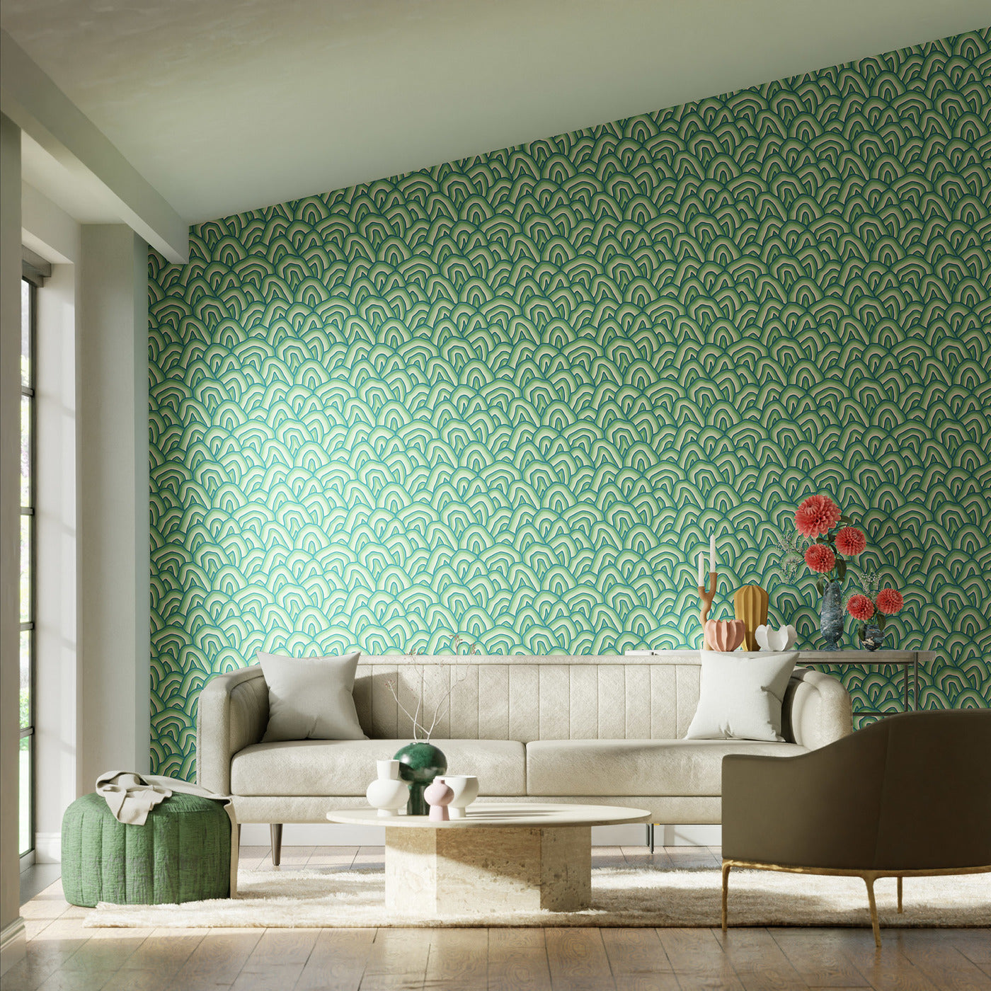 Harlequin Kumo Wide Width Behang 112927 — LAB COLOUR THE WORLD