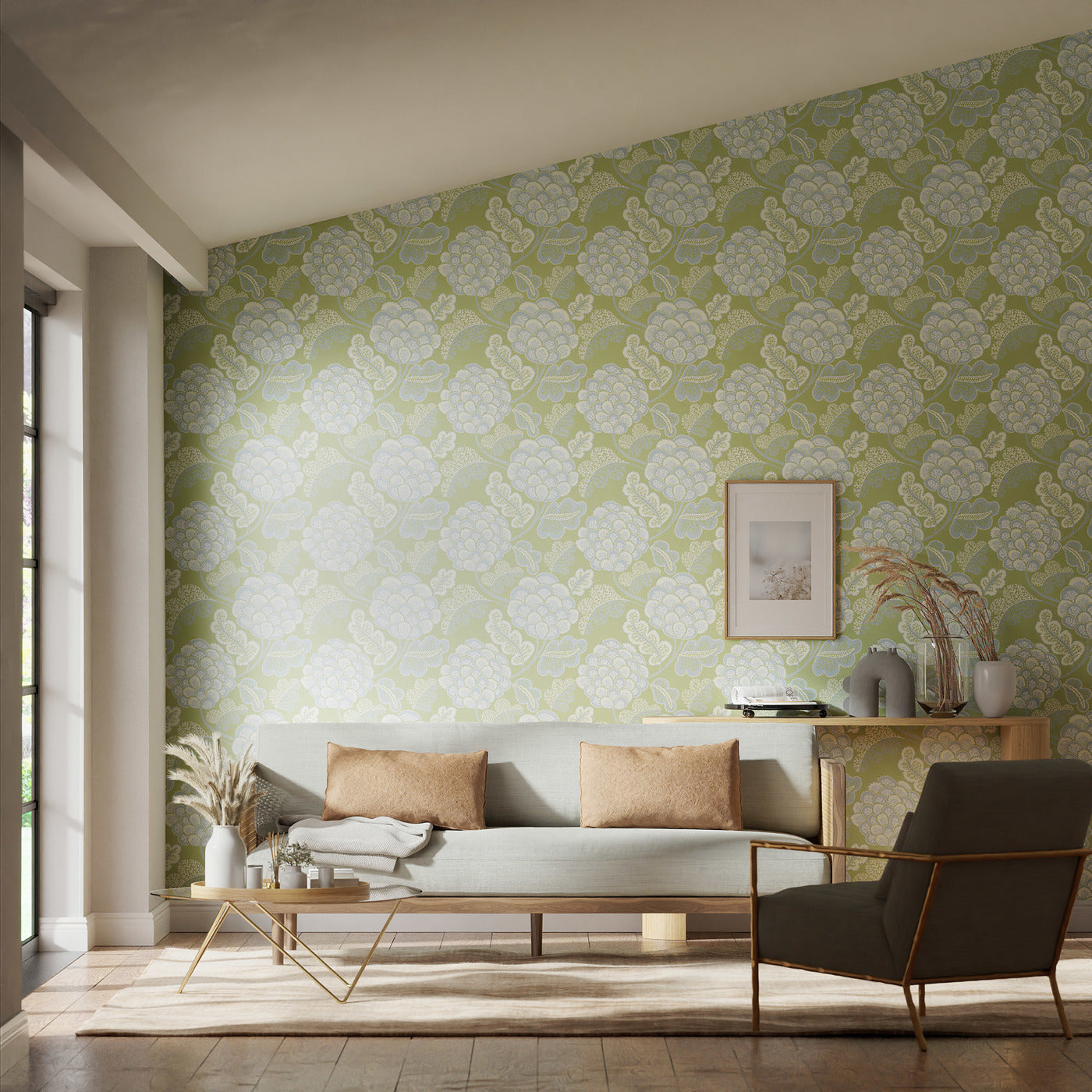 Harlequin Flourish Behang 112937 — LAB COLOUR THE WORLD