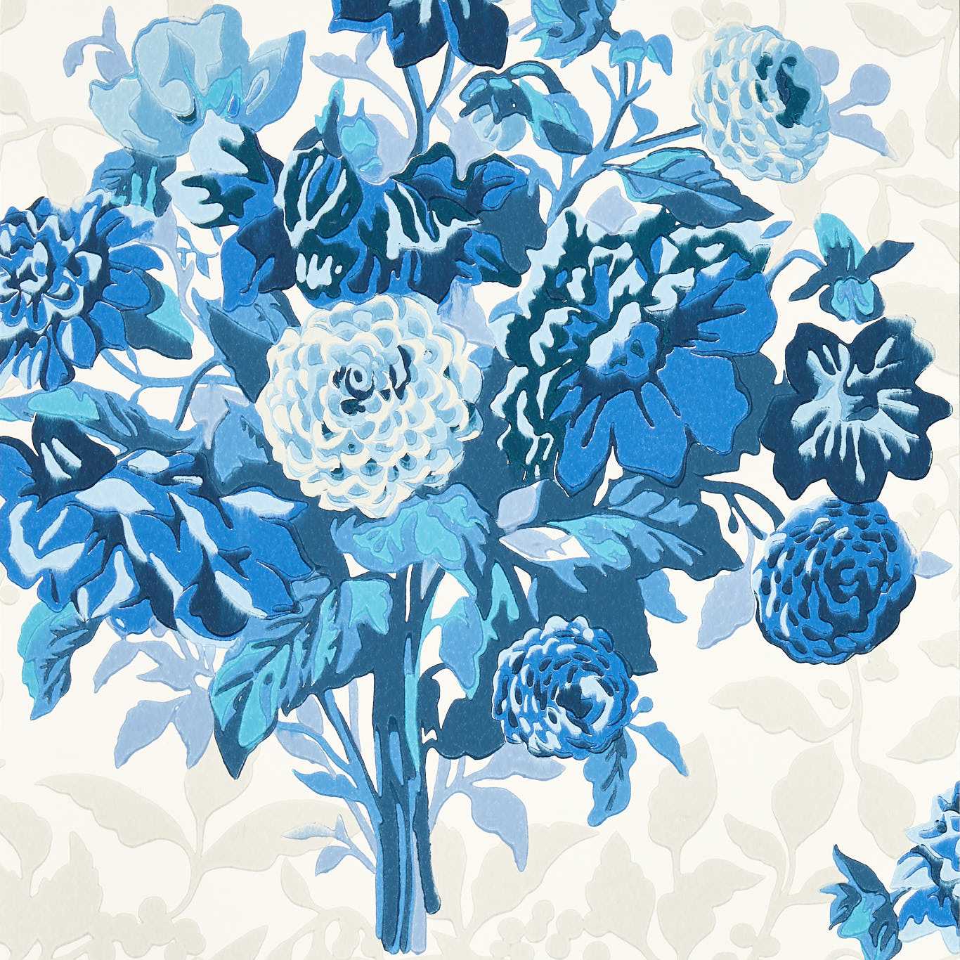 Harlequin Dahlia Bunch Behang 113055 — LAB COLOUR THE WORLD