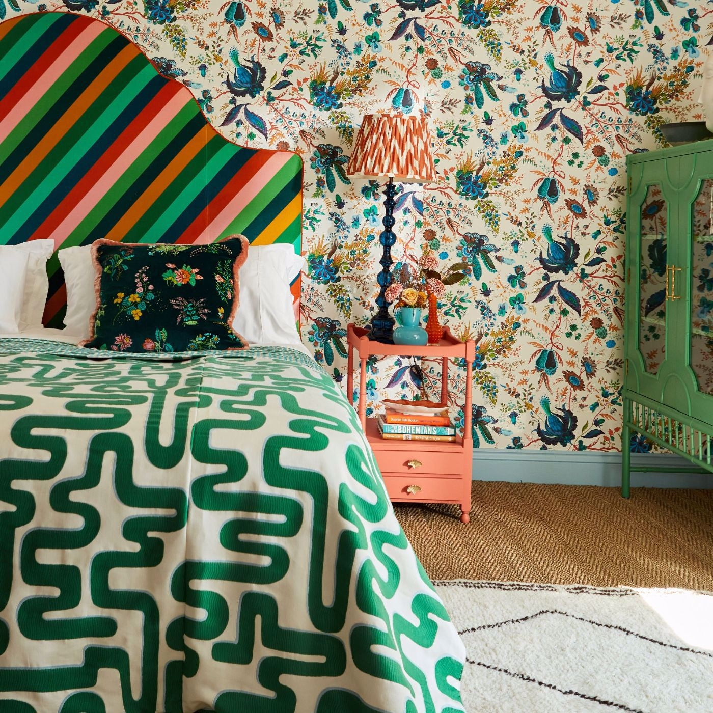 Harlequin Wonderland Floral Wide Width Behang 113065 — LAB COLOUR THE WORLD