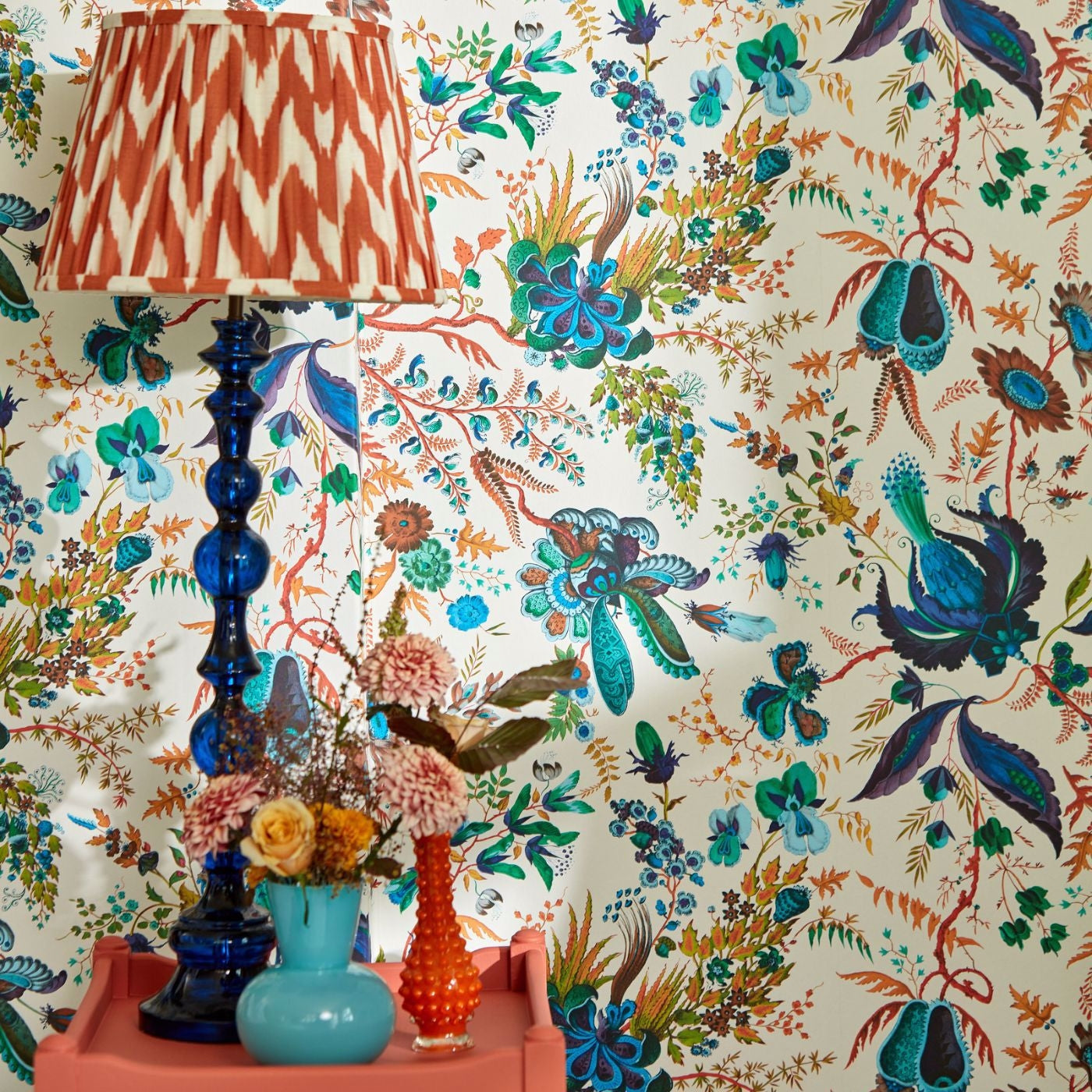 Harlequin Wonderland Floral Wide Width Behang 113065 — LAB COLOUR THE WORLD