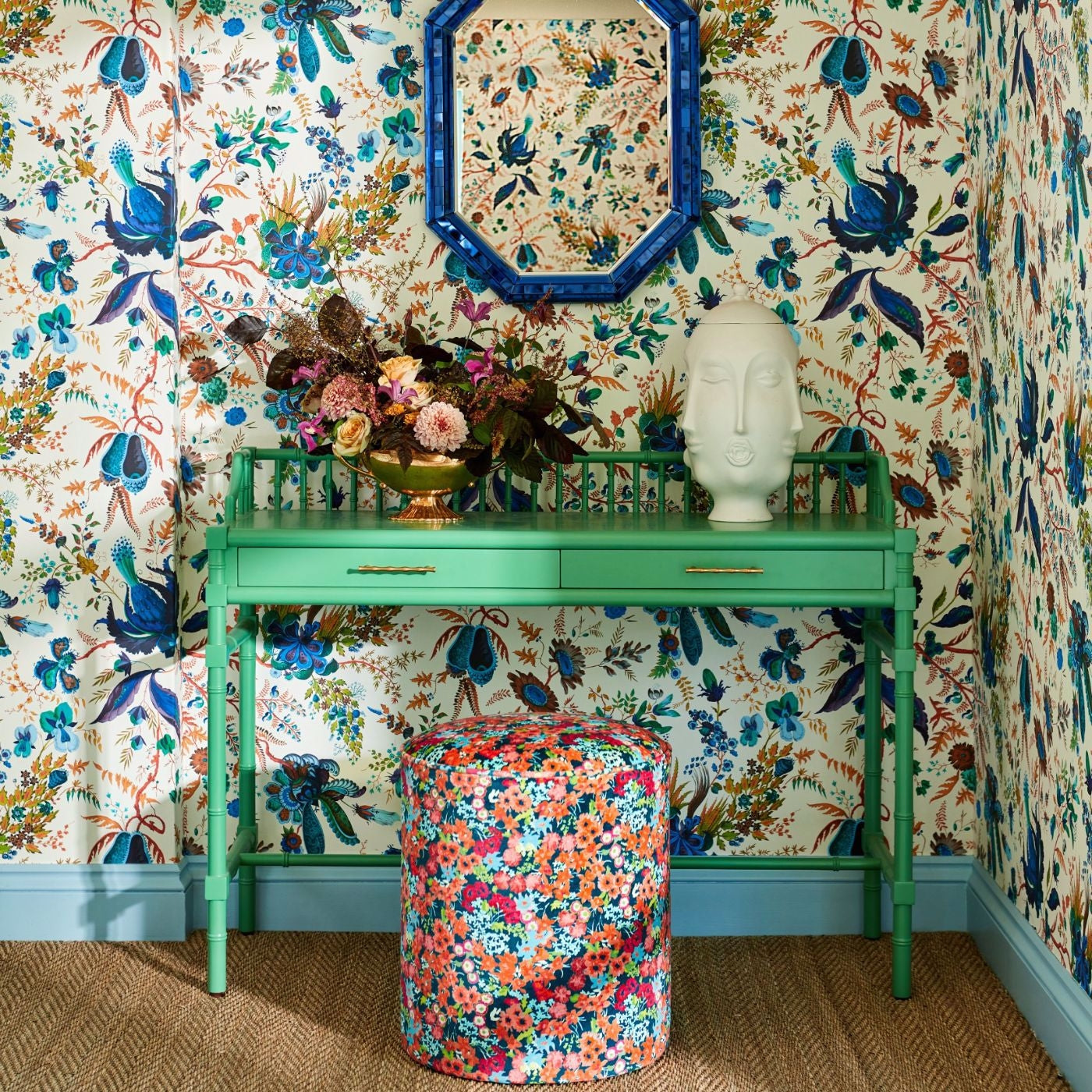 Harlequin Wonderland Floral Wide Width Behang 113067 — LAB COLOUR THE WORLD