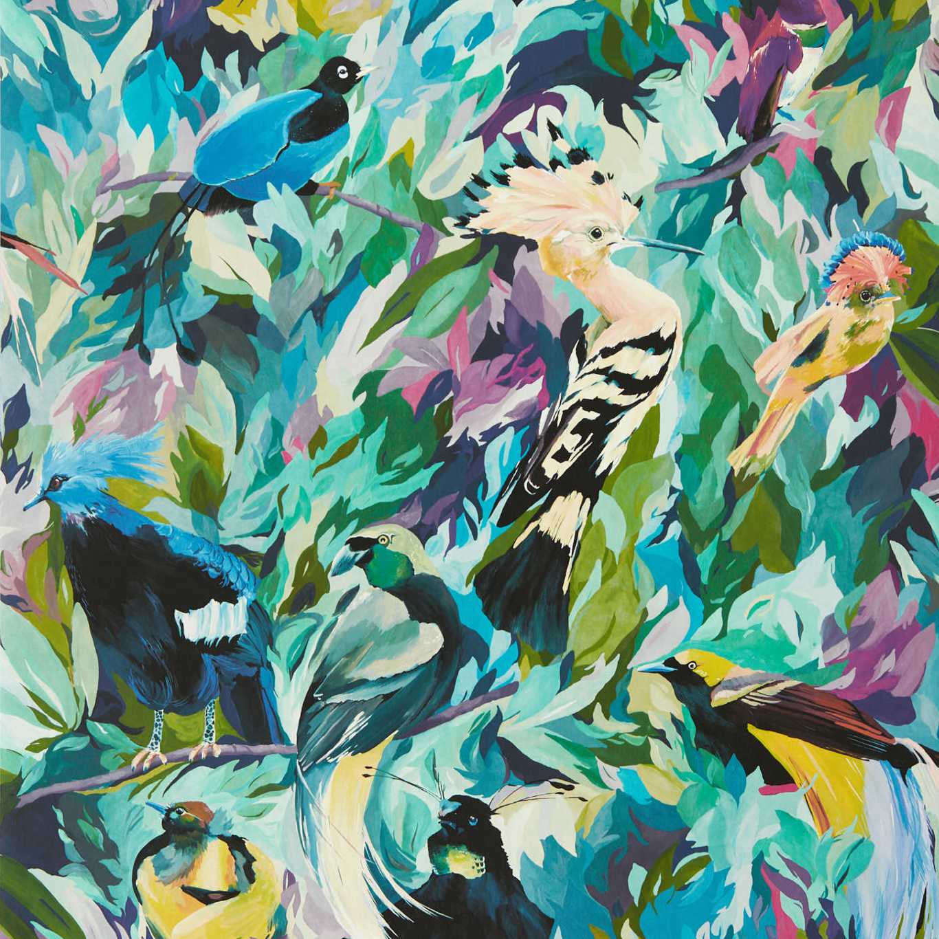 Harlequin Dance of Adornment Wide Width Behang 112763 — LAB COLOUR THE WORLD