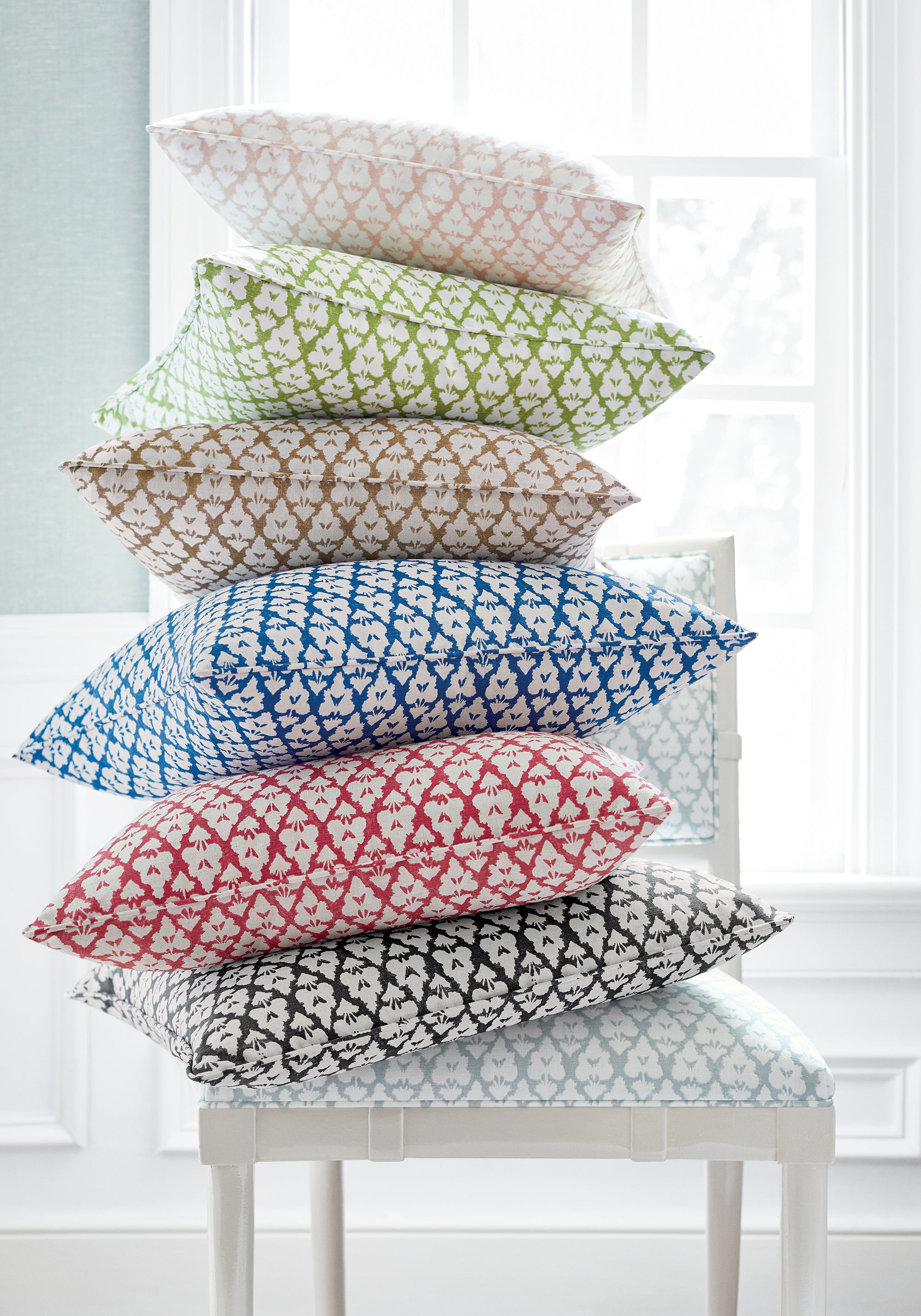 Thibaut Heritage Villa Garden Texture Behang T10852 - sfeerbeeld