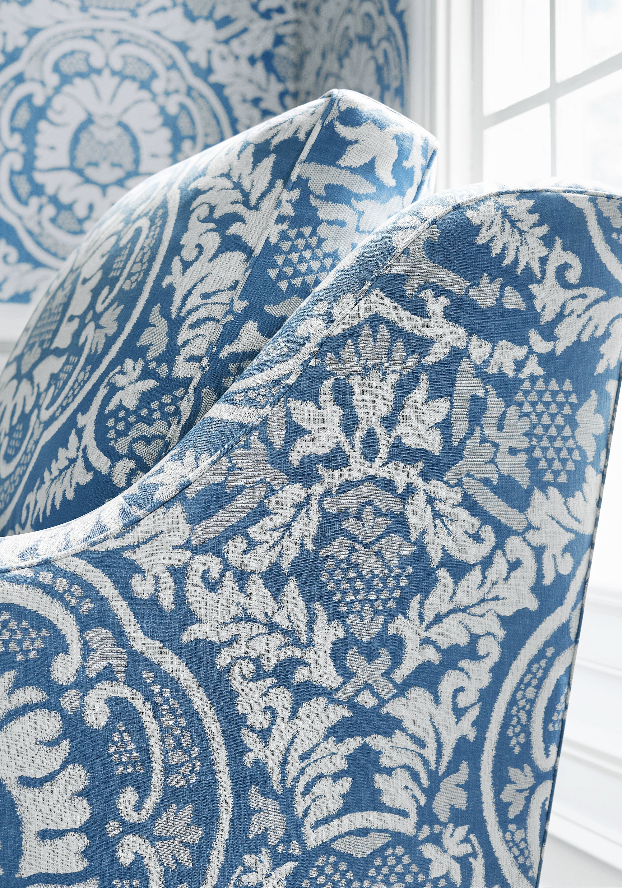 Thibaut Heritage Earl Damask Behang T10837 - sfeerbeeld