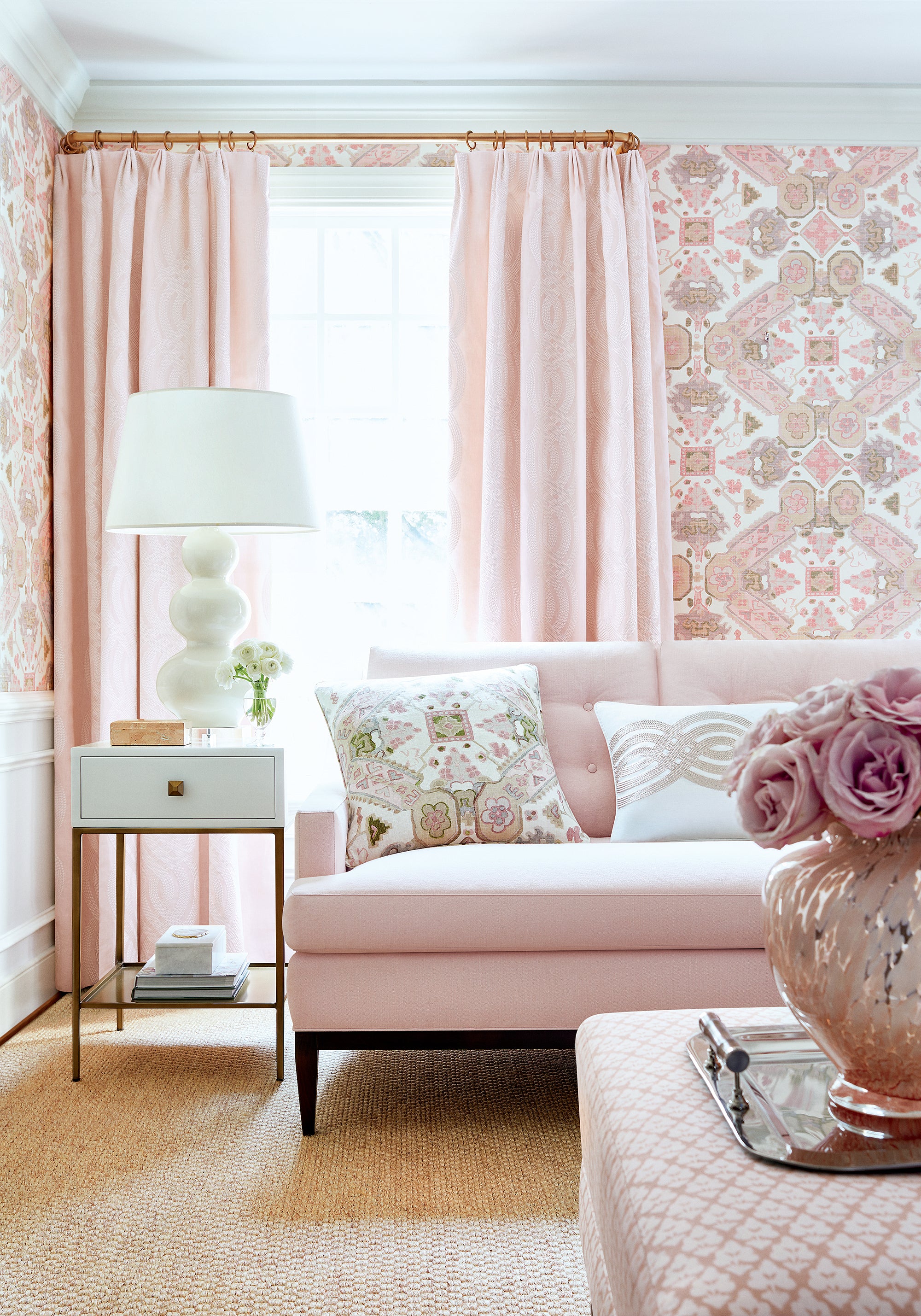 Thibaut Heritage Persian Carpet Behang T10827 - sfeerbeeld