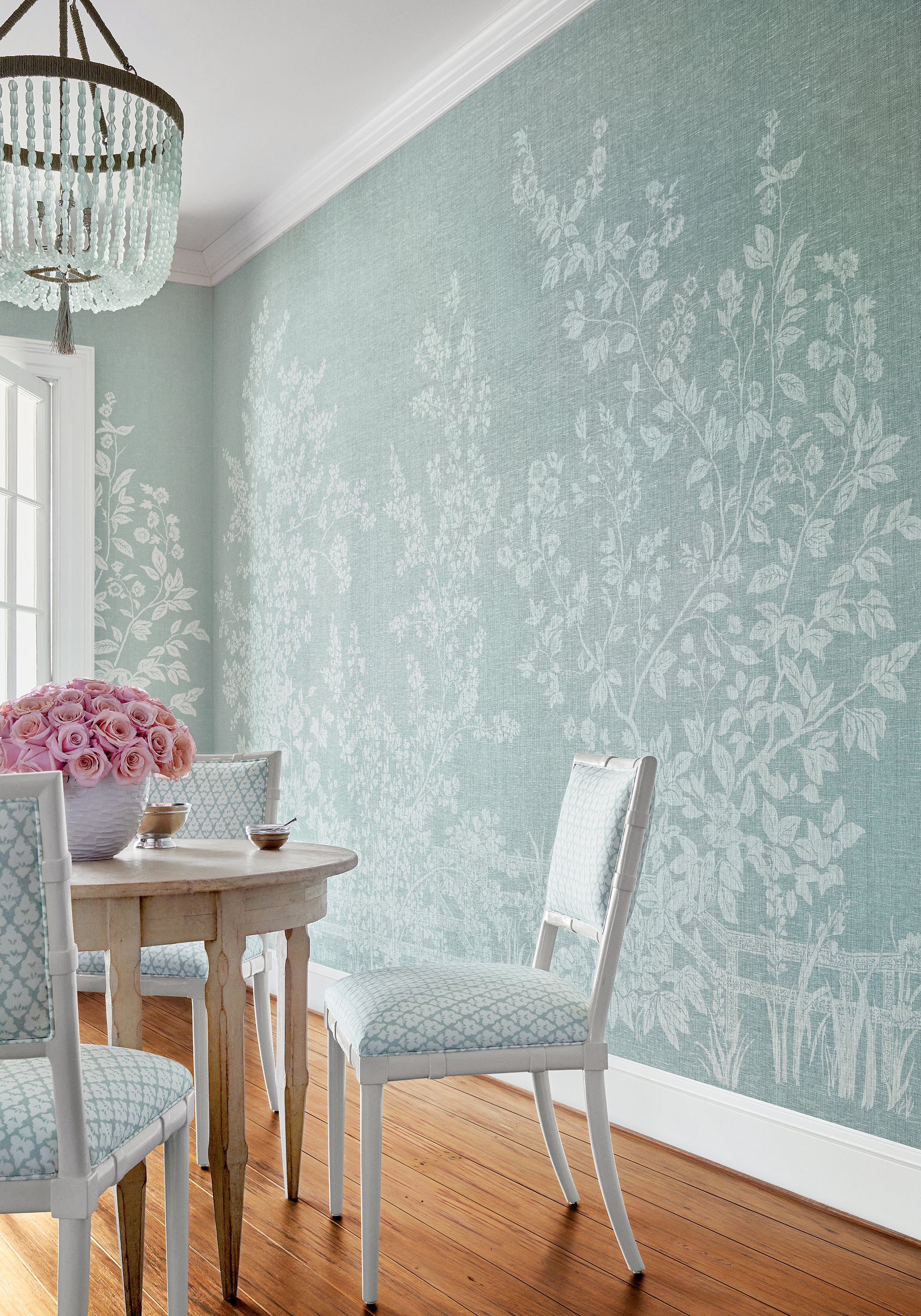Thibaut Heritage Villa Garden Mural - Set Behang TM10854 - sfeerbeeld