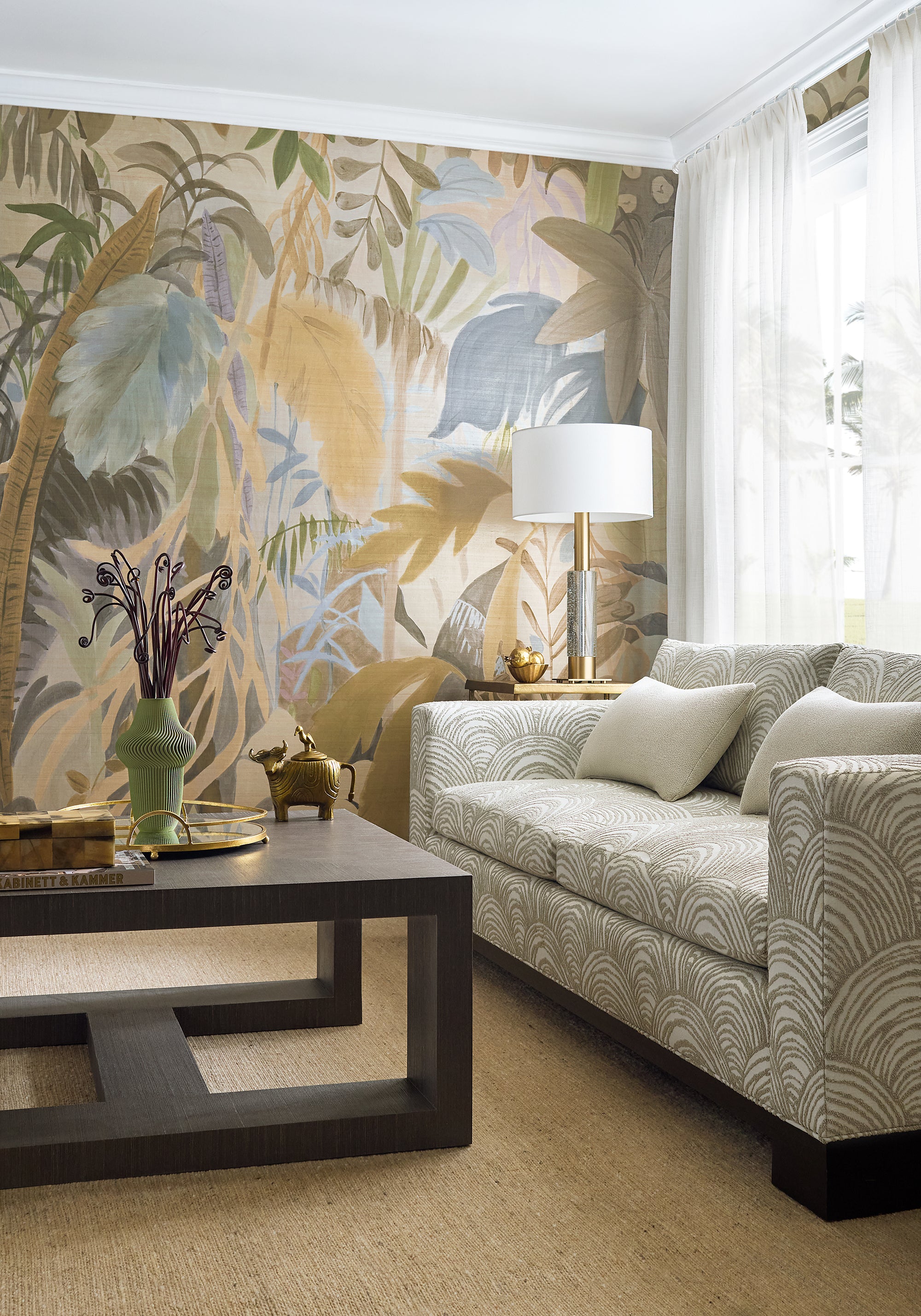Thibaut Islander Rainforest Mural Behang TM15854 - sfeerbeeld