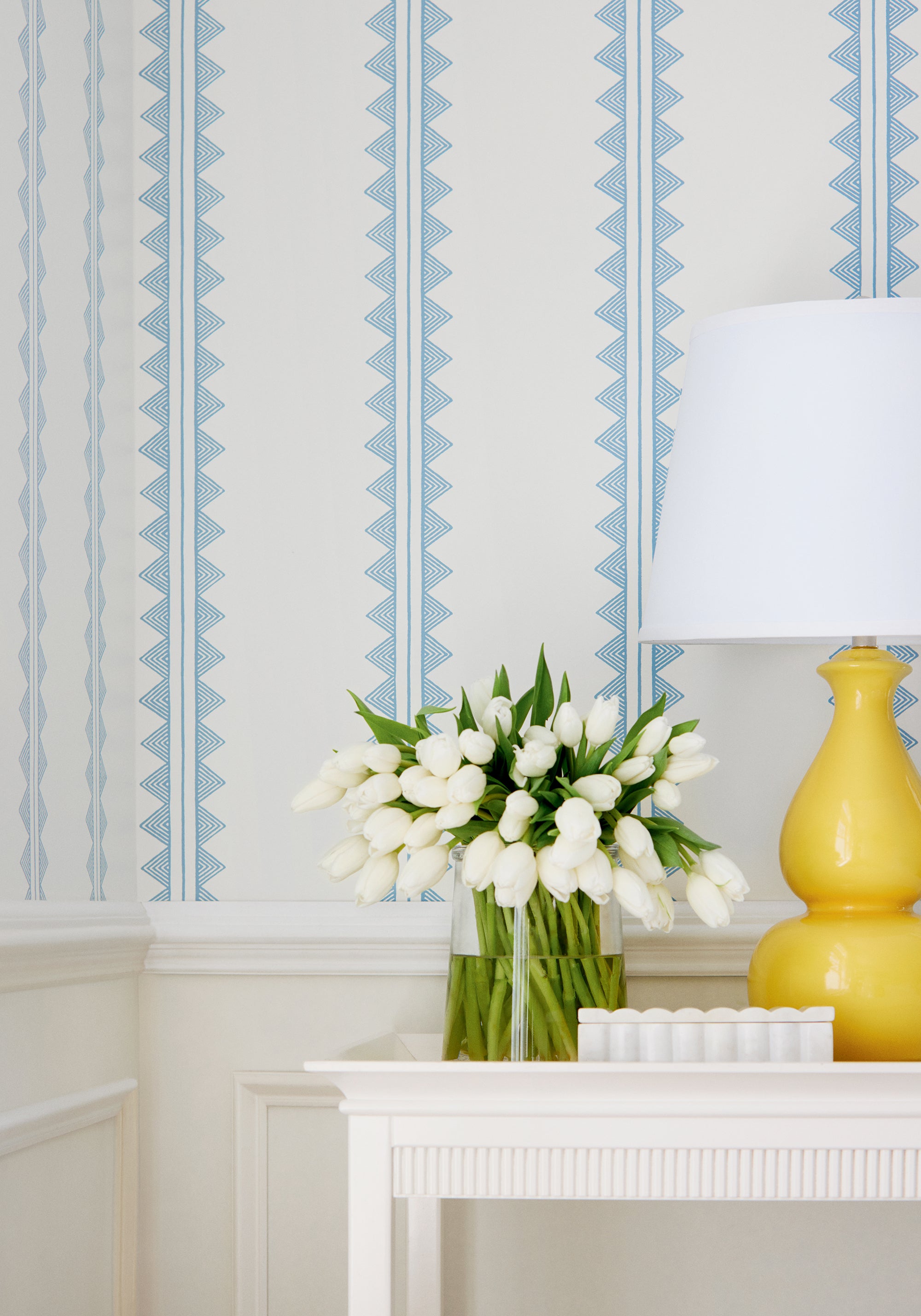 Thibaut Kismet Agave Stripe Behang T16228 - sfeerbeeld