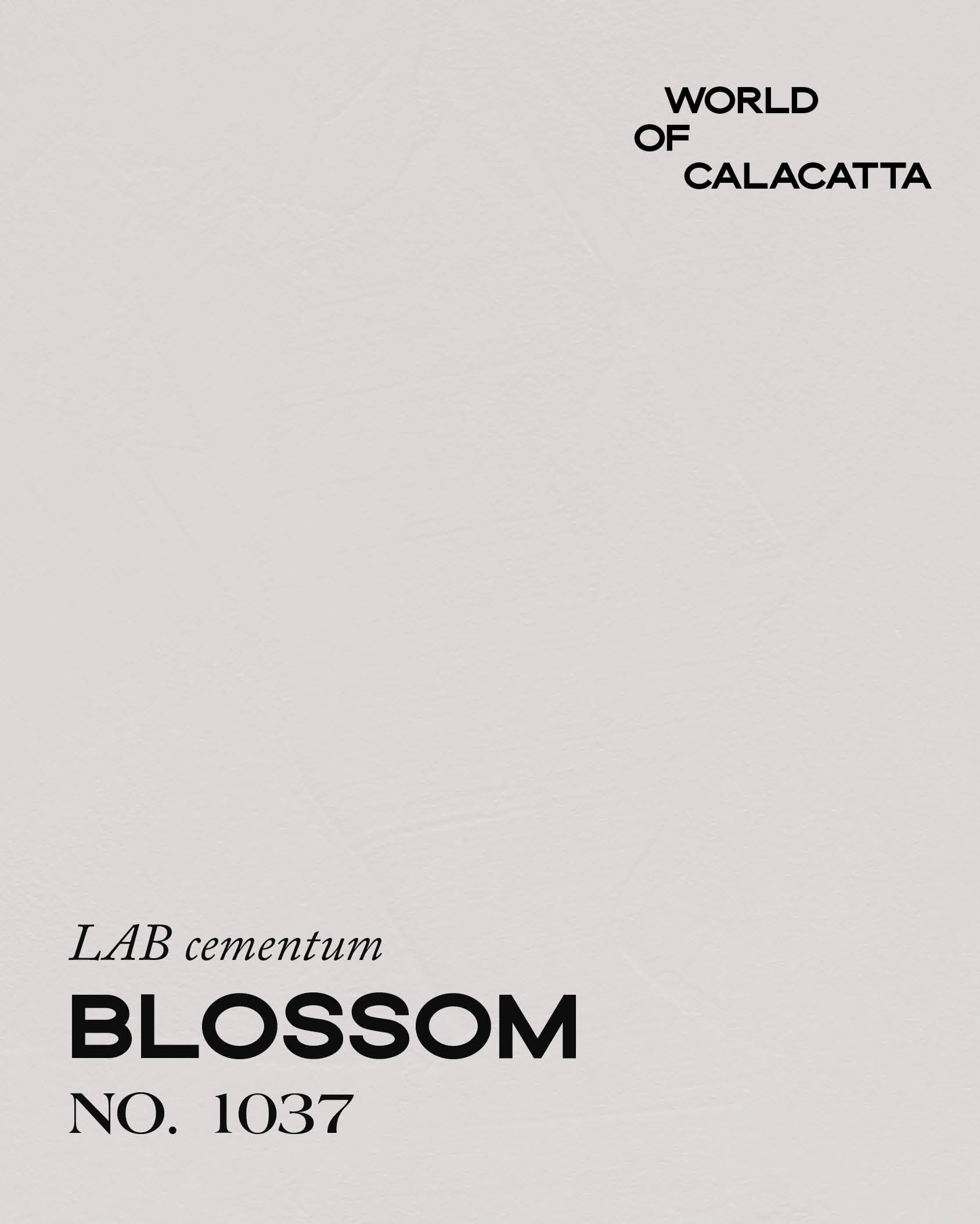 CALACATTA BLOSSOM NO. 1037