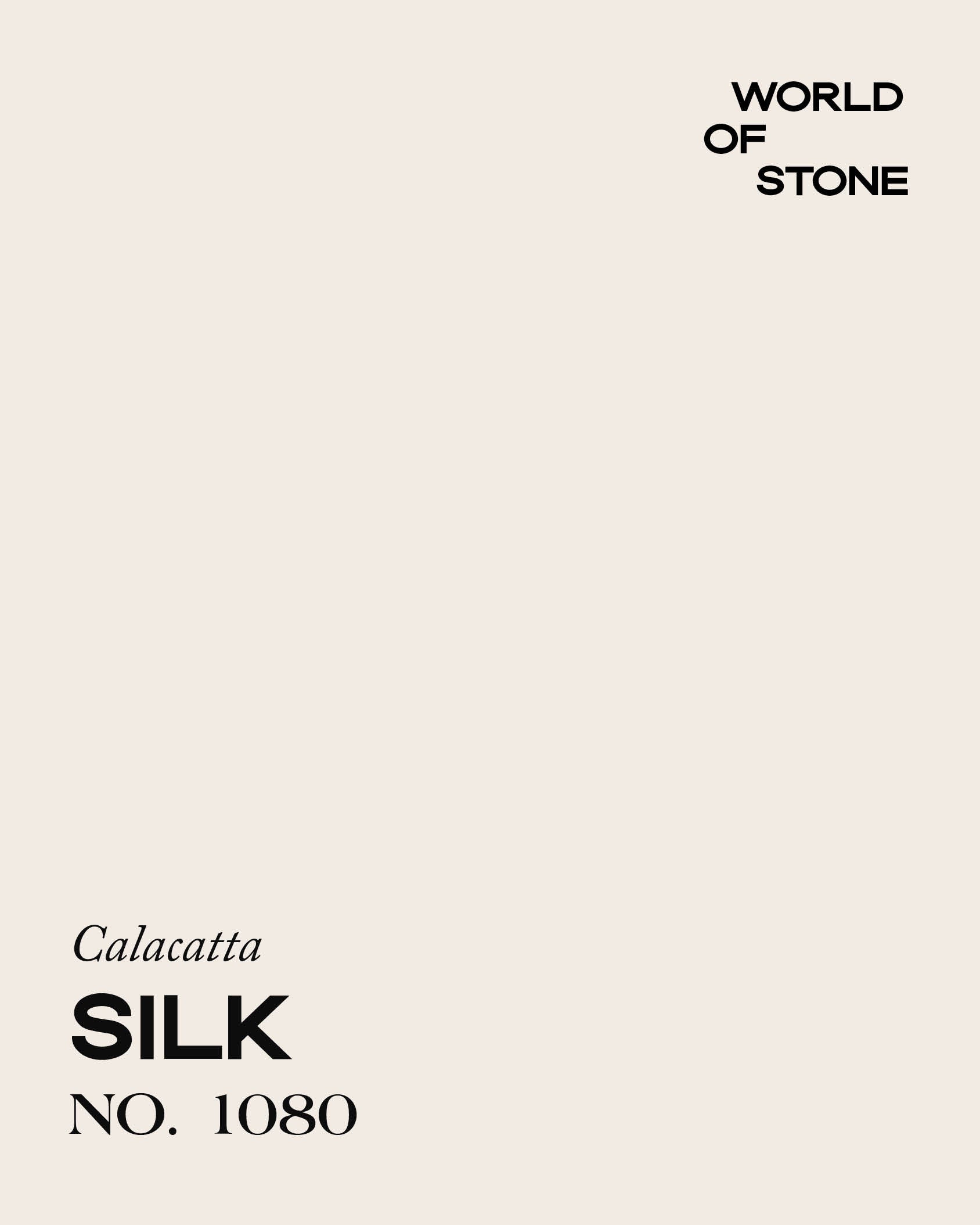 CALACATTA SILK NO. 1080