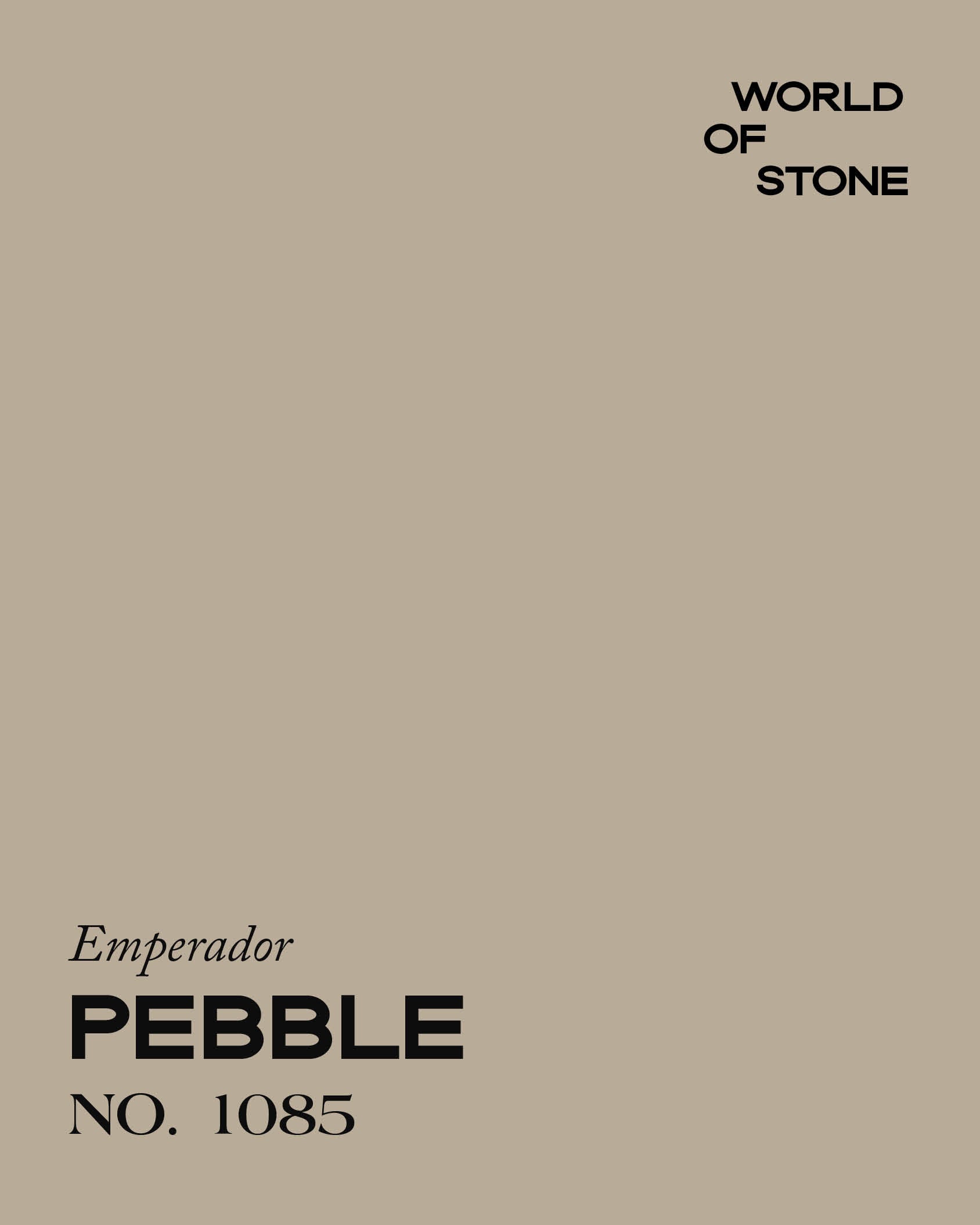 EMPERADOR PEBBLE NO. 1085