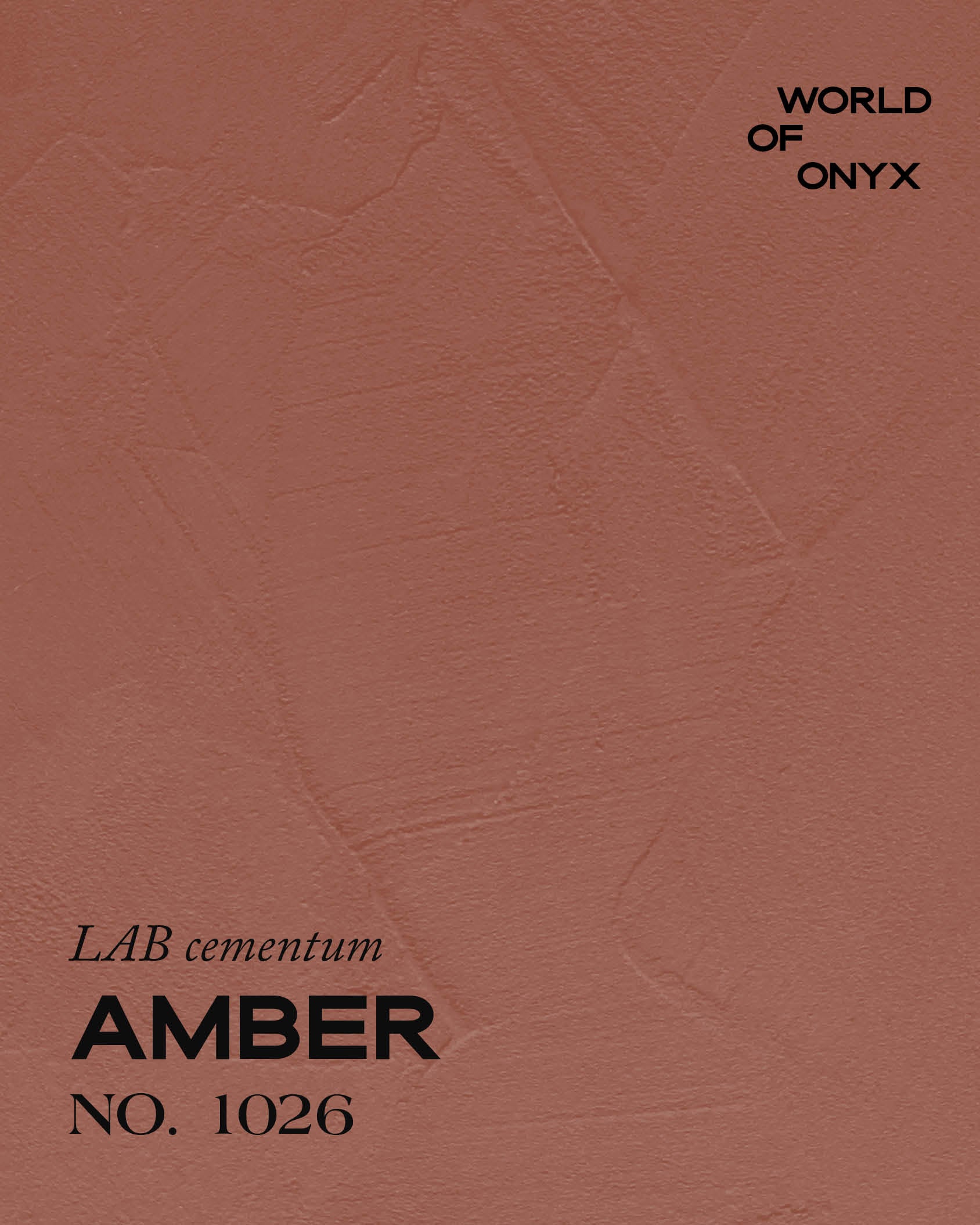 ONYX AMBER NO. 1026