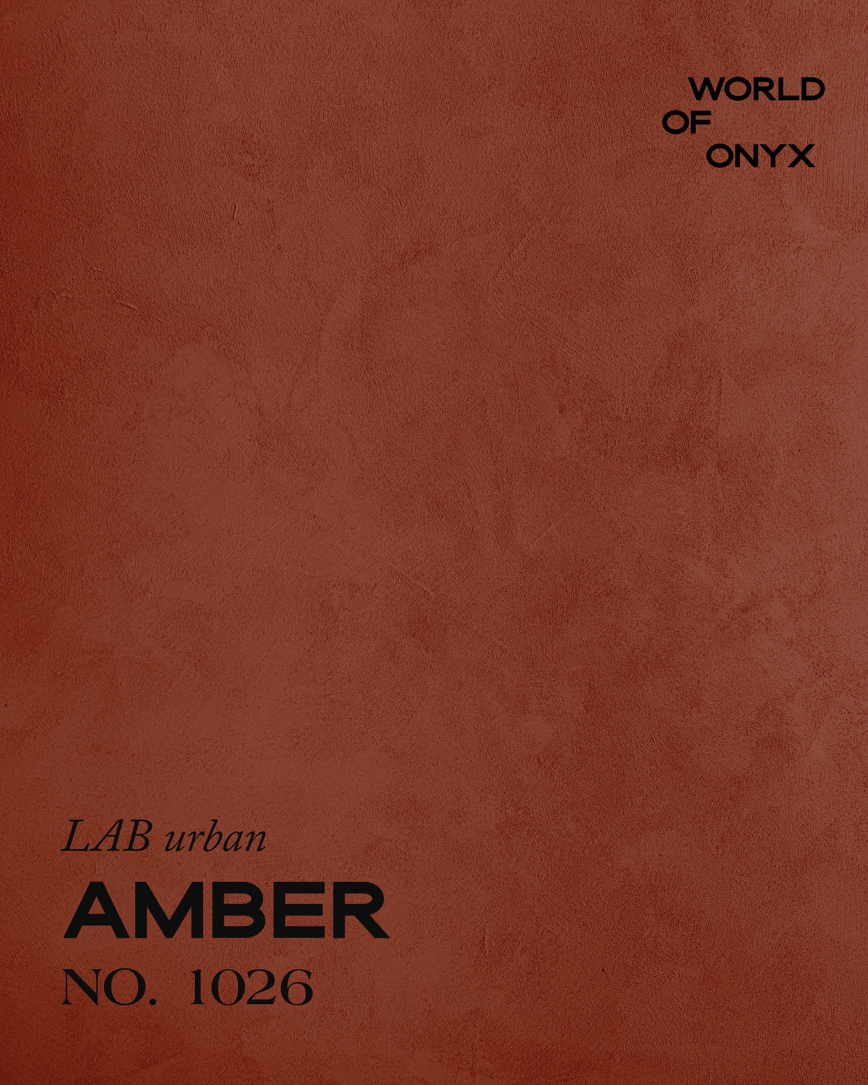 ONYX AMBER NO. 1026