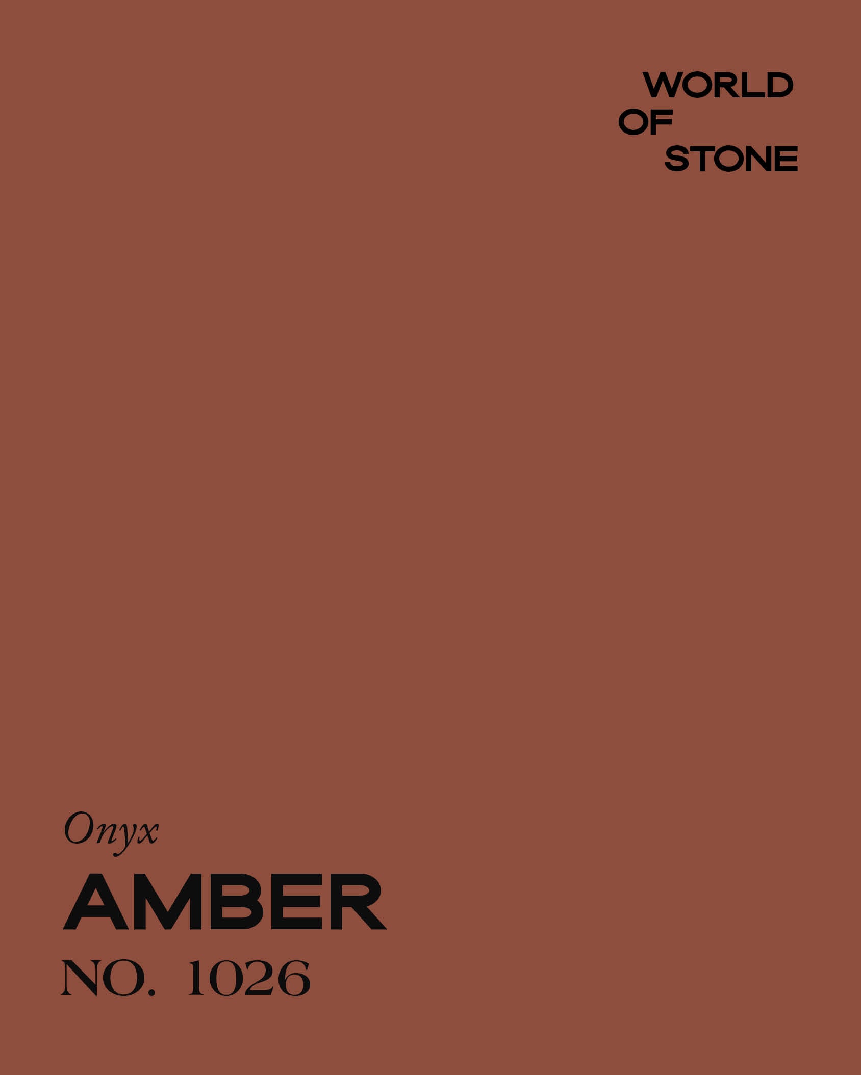 ONYX AMBER NO. 1026